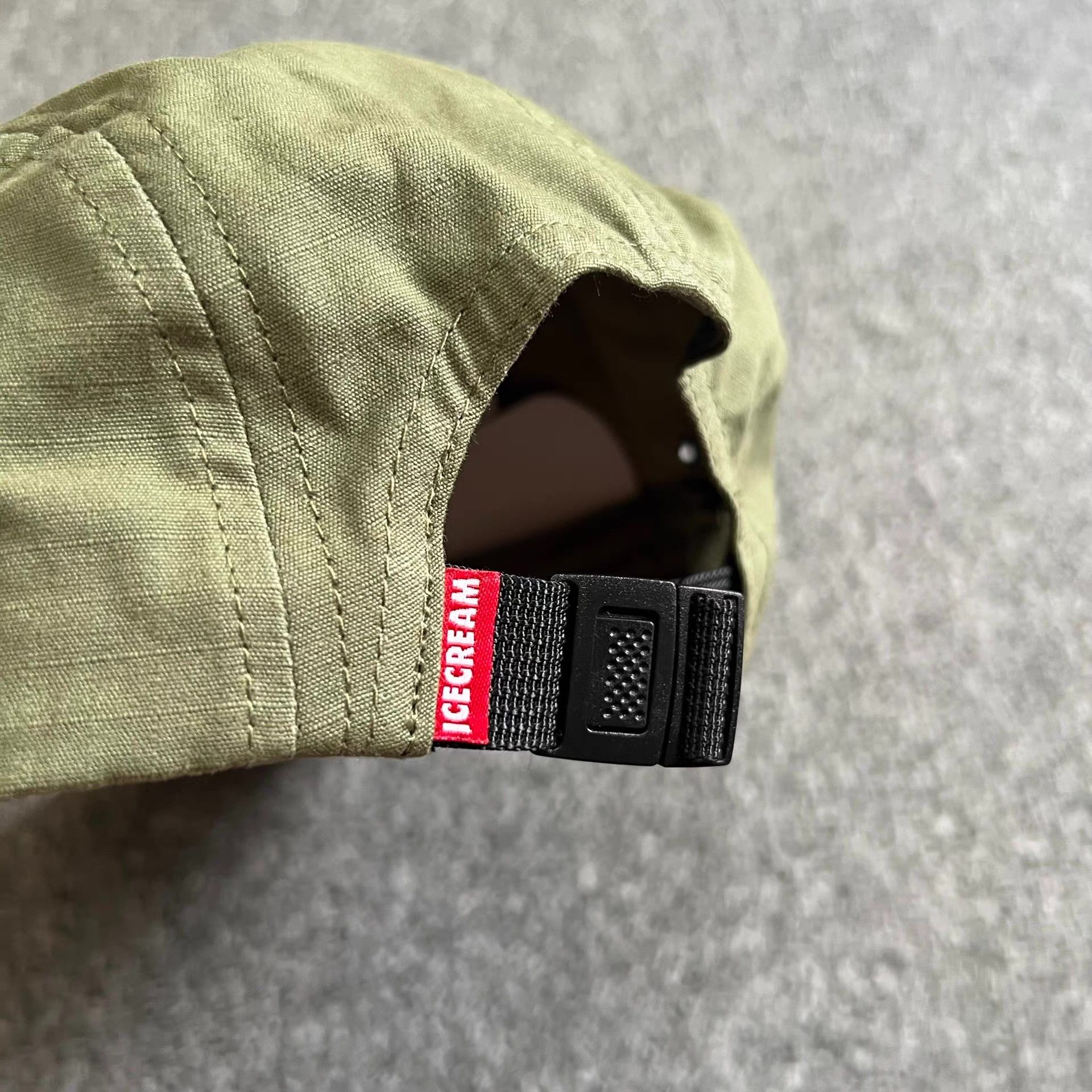 Billionaire Boys Club BBC ICECREAM Embroidered Flat Brim 5-Panel Cap Q7 Size ONE SIZE - 4 Thumbnail