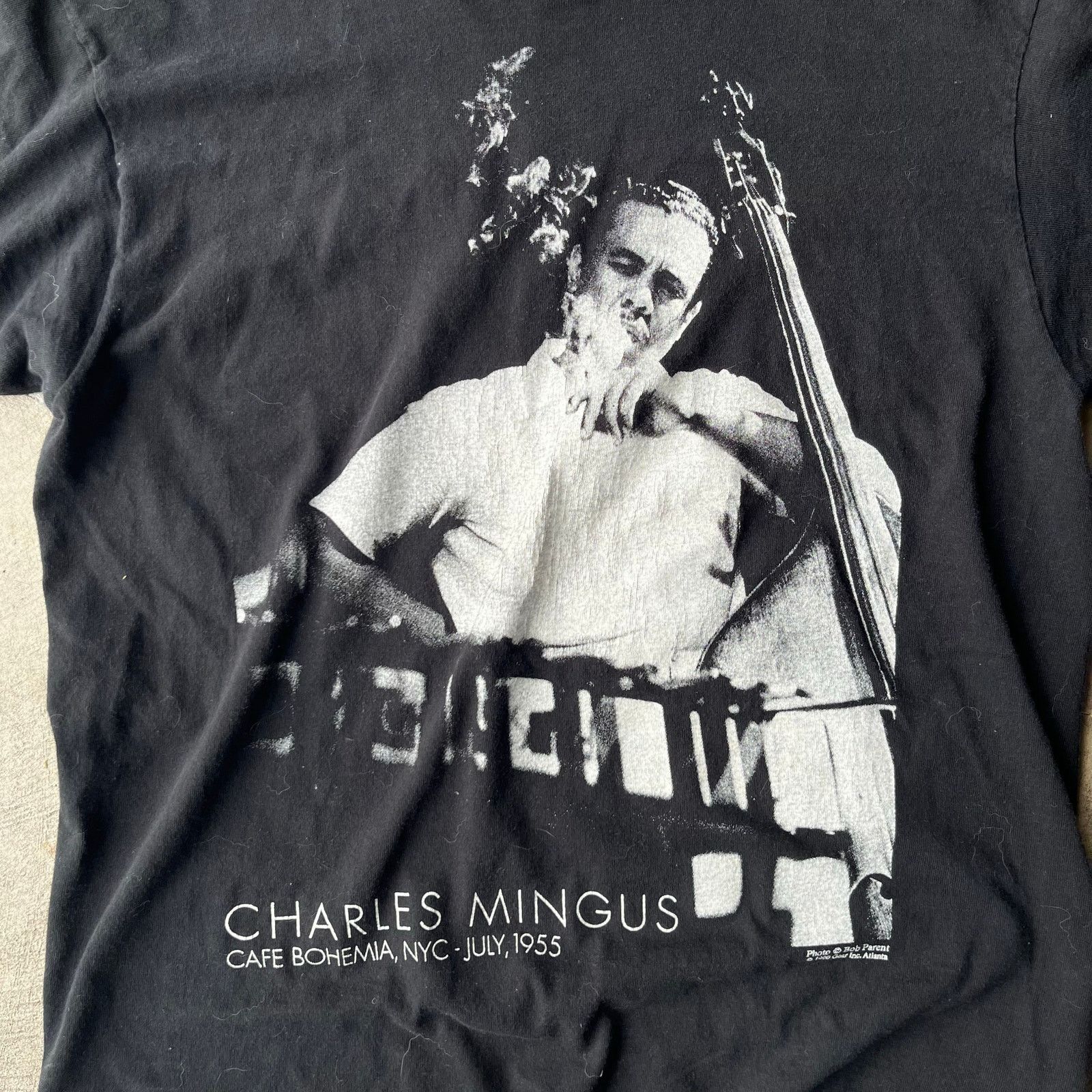 Vintage VINTAGE 1990 CHARLES MINGUS SHIRT TEE JAZZ BLACK LARGE Size US L / EU 52-54 / 3 - 2 Thumbnail