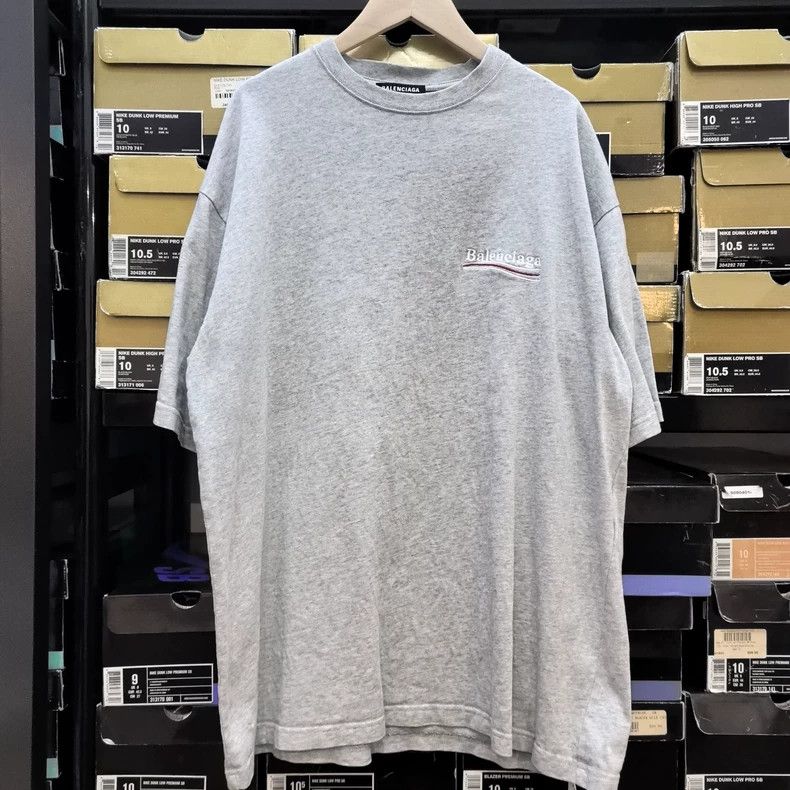 Balenciaga Balenciaga Micro Logo cola short sleeve Size US S / EU 44-46 / 1 - 1 Thumbnail