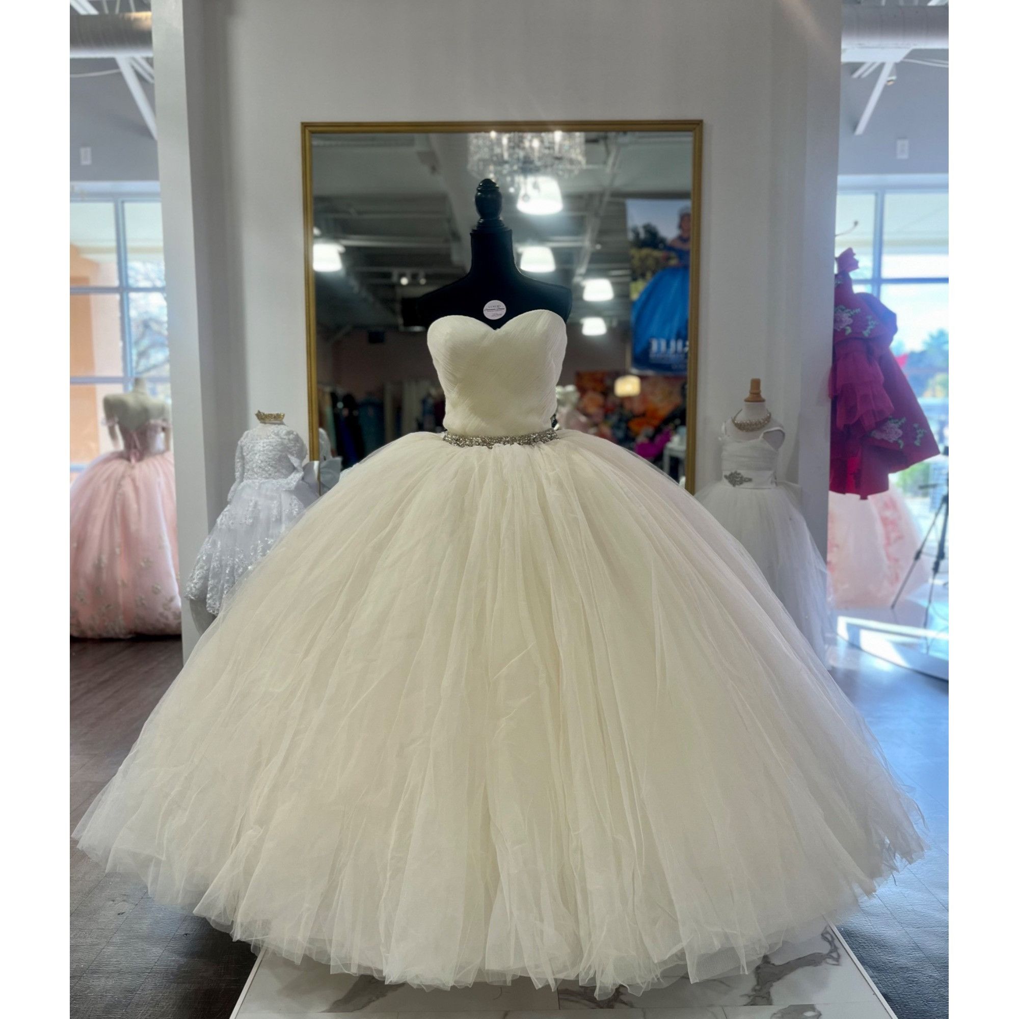 Other Timeless Sweetheart Tulle Ballgown - Perfect for Any Occasio Size XL / US 12-14 / IT 48-50 - 2 Thumbnail