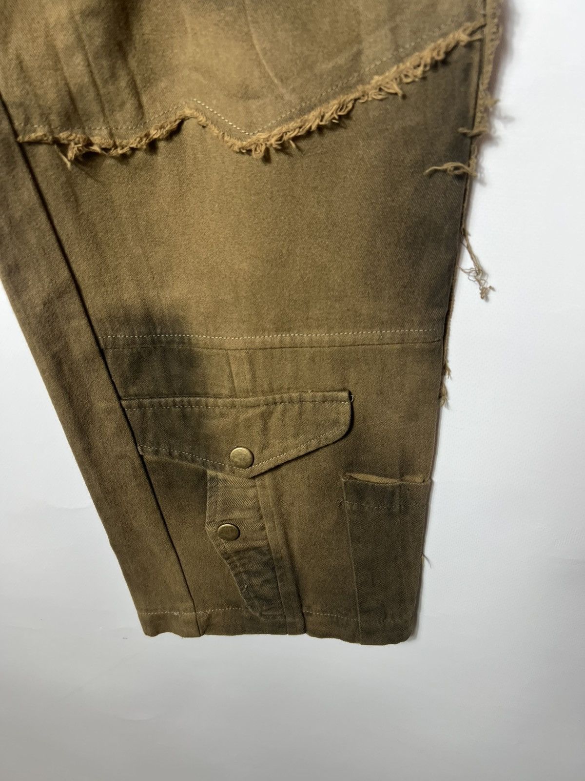 Japanese Brand Vintage streetwear y2k distressed Avant Garde pants Size US 34 / EU 50 - 6 Thumbnail