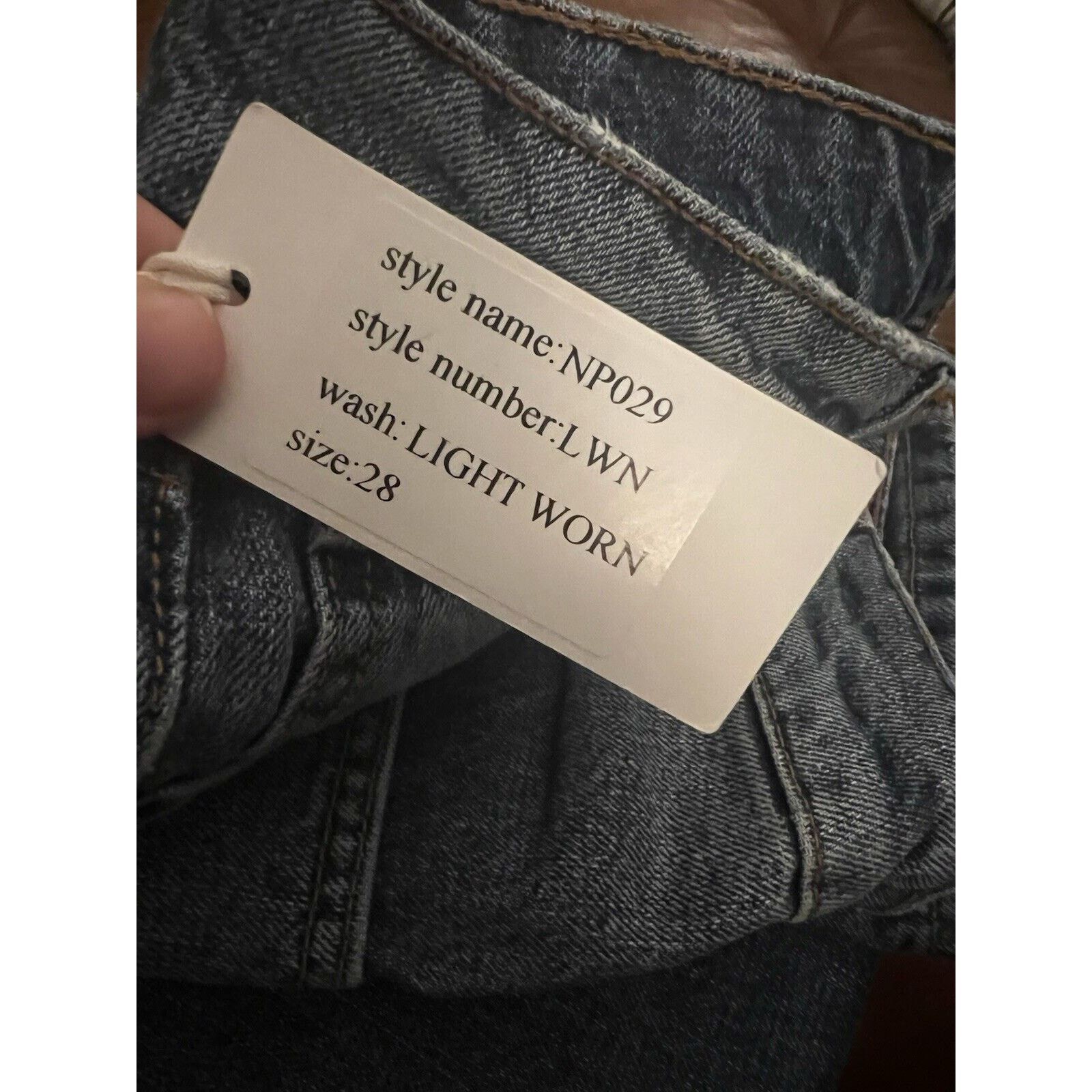 6397 NWT 6397 Wide Jeans Blue Light Worn 27 Size 27" / US 4 / IT 40 - 4 Thumbnail