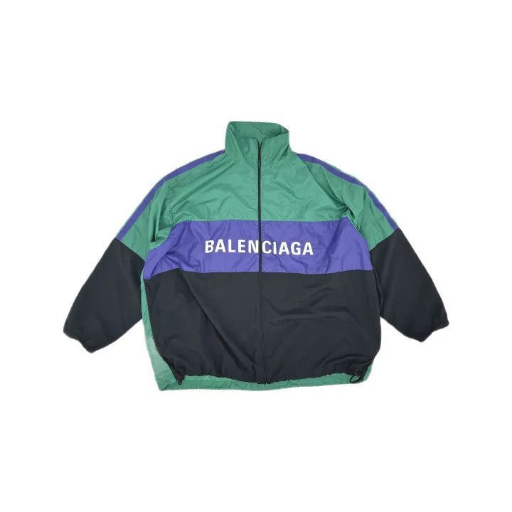 Balenciaga Balenciaga Balenciaga Color Block Sport Jacket -2507 Size US L / EU 52-54 / 3 - 2 Thumbnail
