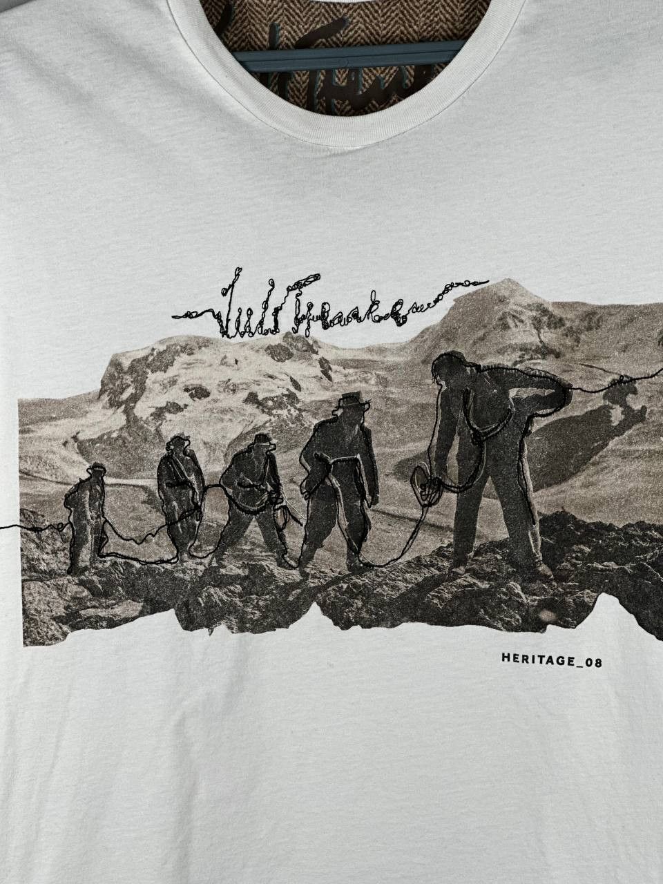 Vintage Luis Trenker Luxury White Heritage T Shirt Size US L / EU 52-54 / 3 - 4 Thumbnail