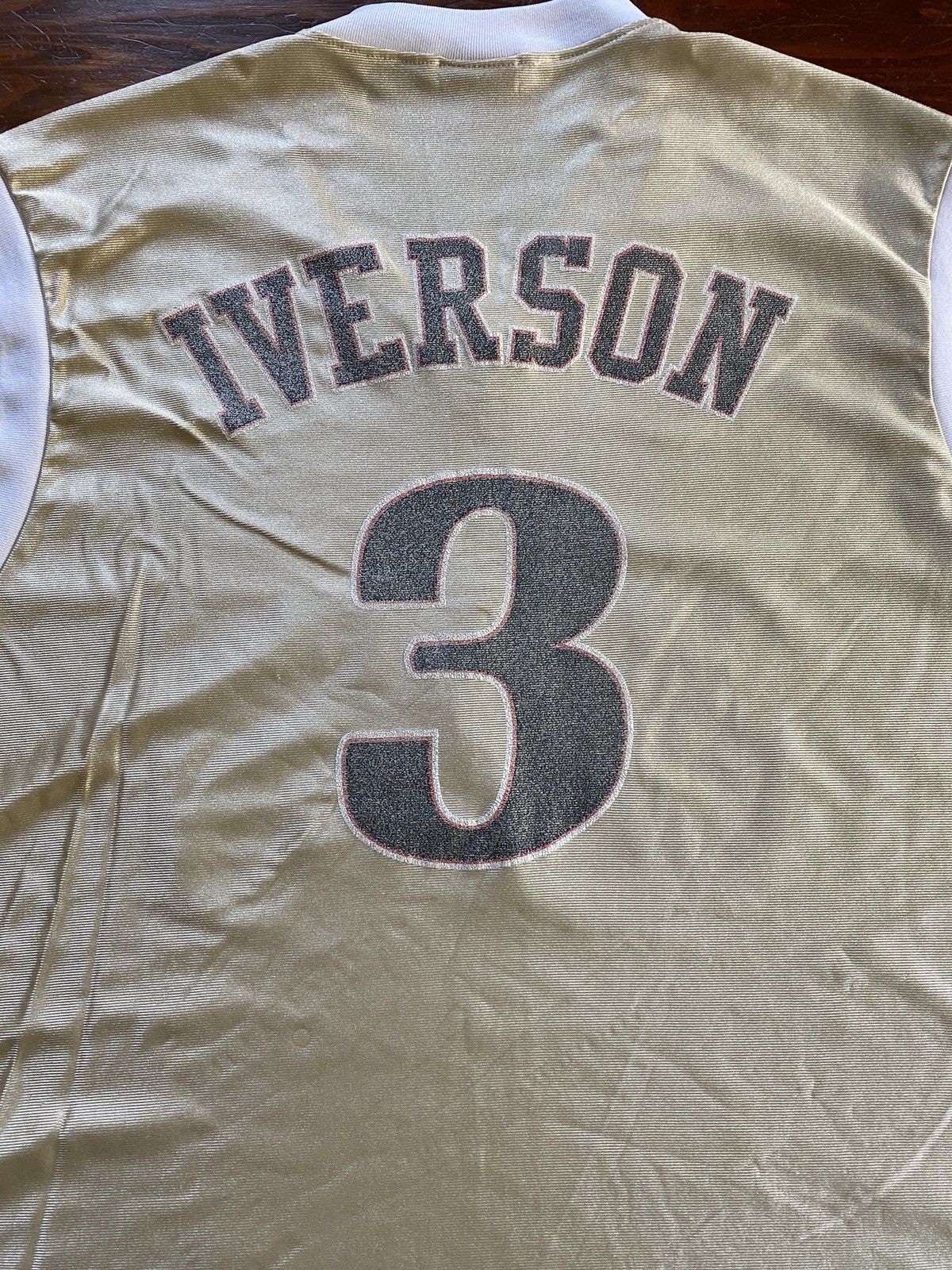 NBA Vintage 2001 Allen Iverson 76ers NBA Final Basketball Jersey Size US XXL / EU 58 / 5 - 15 Thumbnail