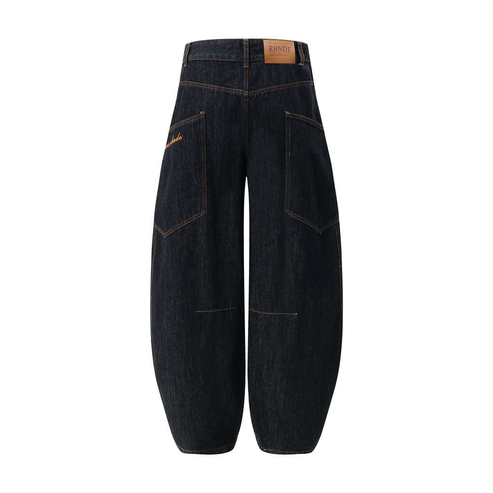 Japanese Brand × Vintage Men's American street style washed loose scimitar jeans Size US 32 / EU 48 - 3 Thumbnail