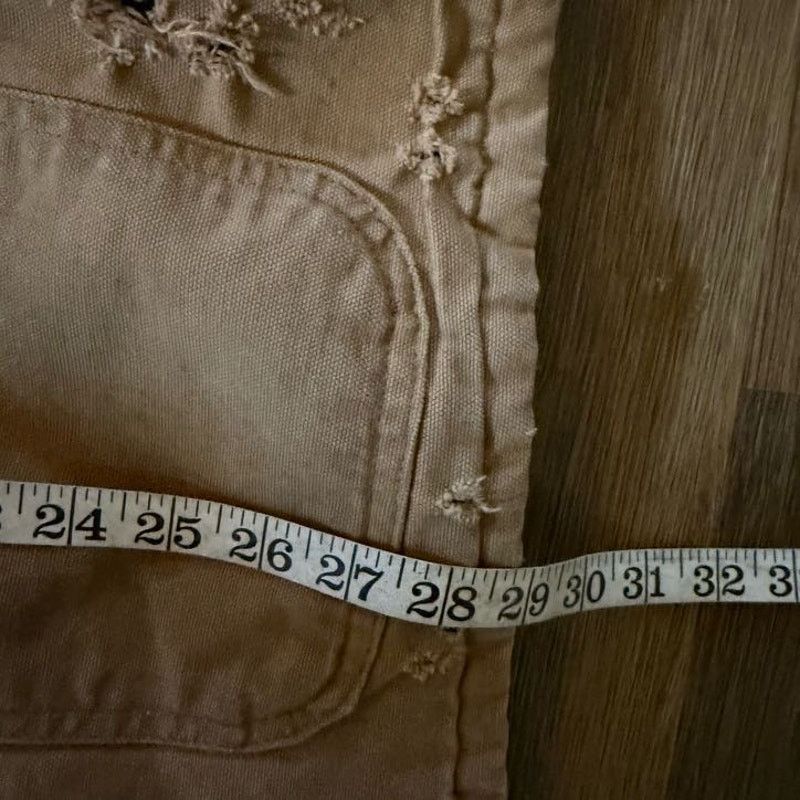 Carhartt Tan Worn Carhartt Detroit w/ Button Front Size US L / EU 52-54 / 3 - 4 Thumbnail