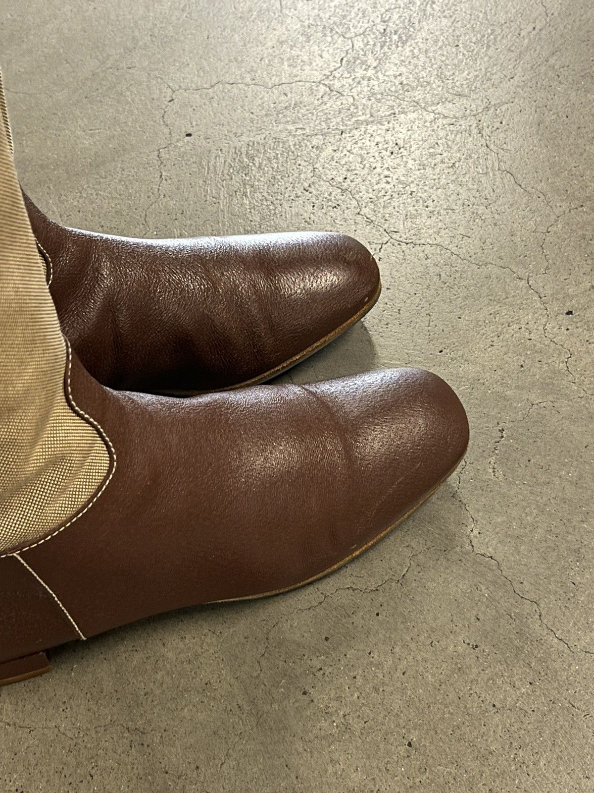 Prada Prada 90s Leather riding boots Size US 7 / IT 37 - 6 Thumbnail