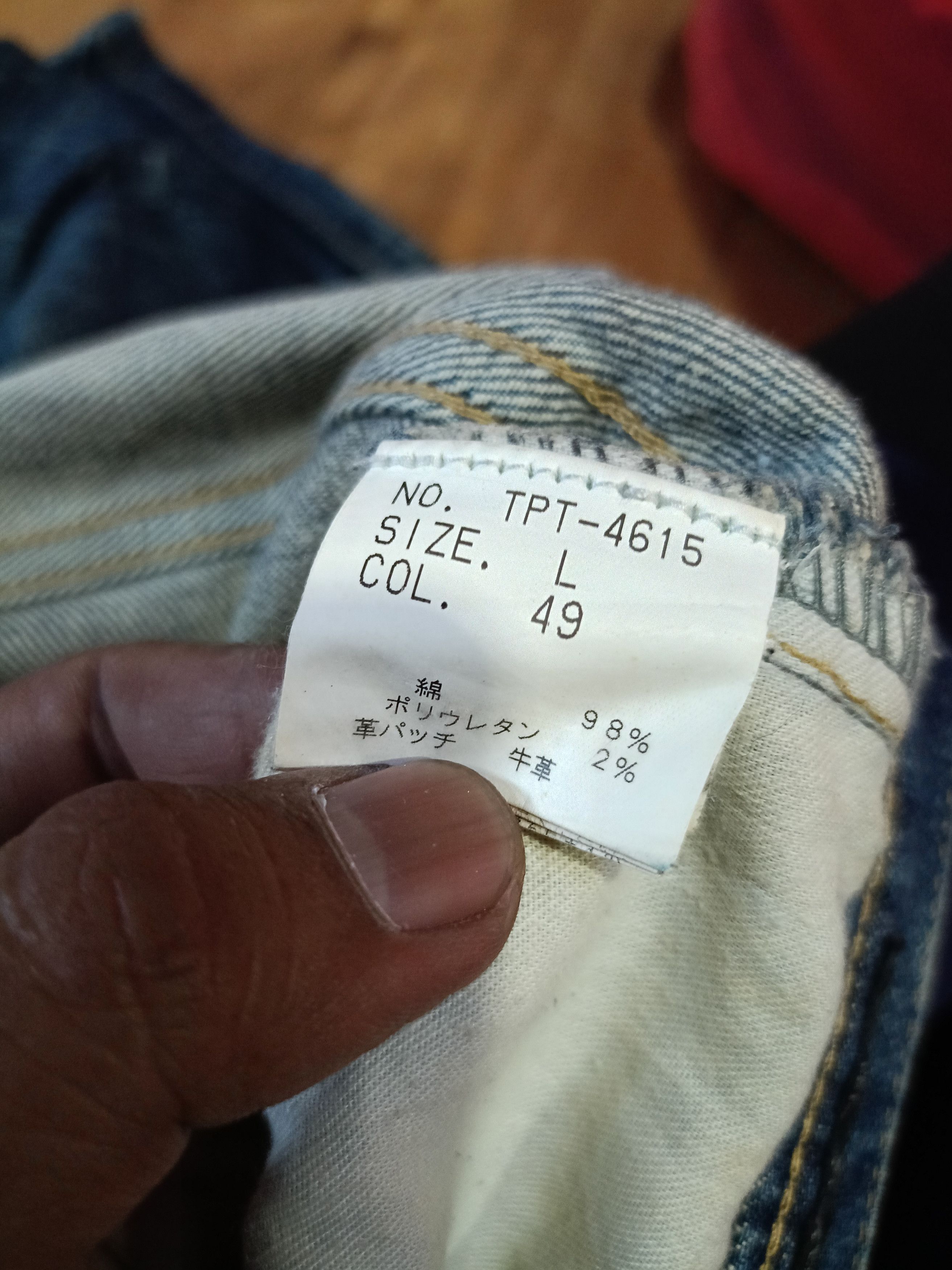 Tornado Mart DL Tornado Mart Japan lightning stripe Denim Pants #c145 Size US 34 / EU 50 - 15 Thumbnail