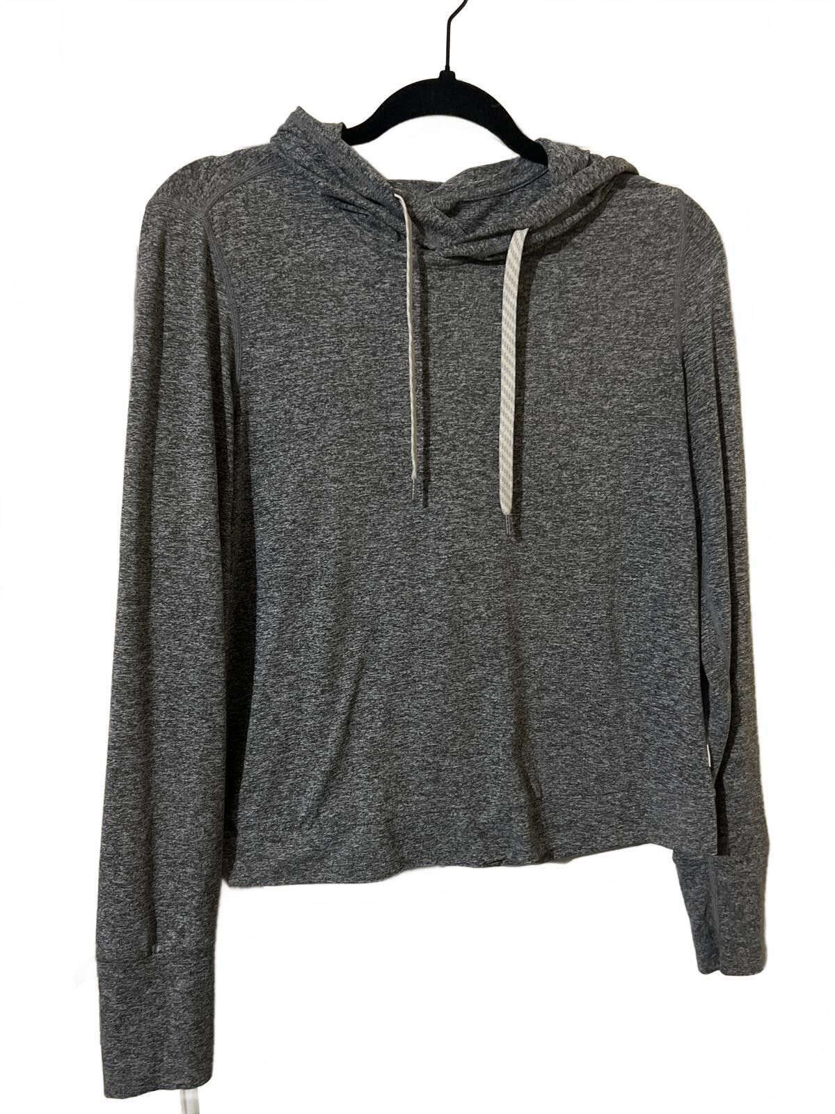 Vuori Vuori Gray Lightweight Hoodie Sweatshirt Size M / US 6-8 / IT 42-44 - 2 Thumbnail