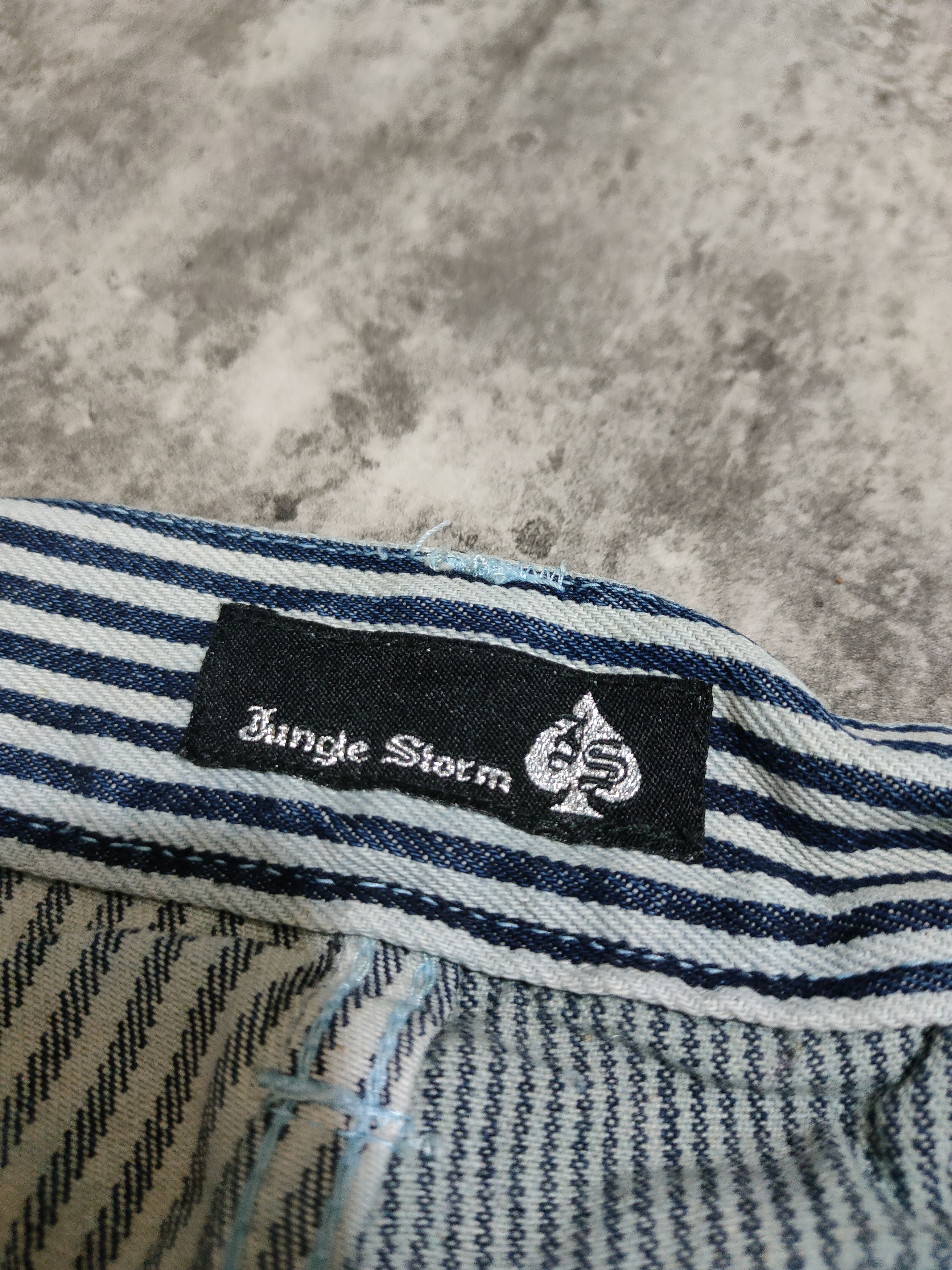Hysteric Glamour Japanese Brand Jungle Storm Hickory jeans Like Kapital Size US 33 - 9 Thumbnail