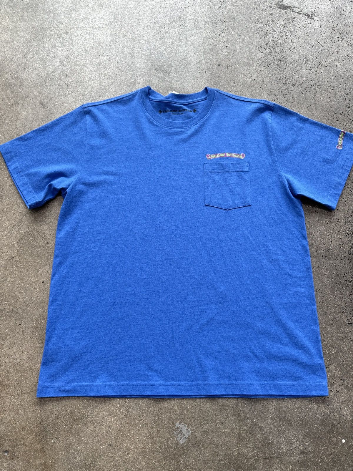 Tee Logo 【CHROME HEARTS】CH Blue