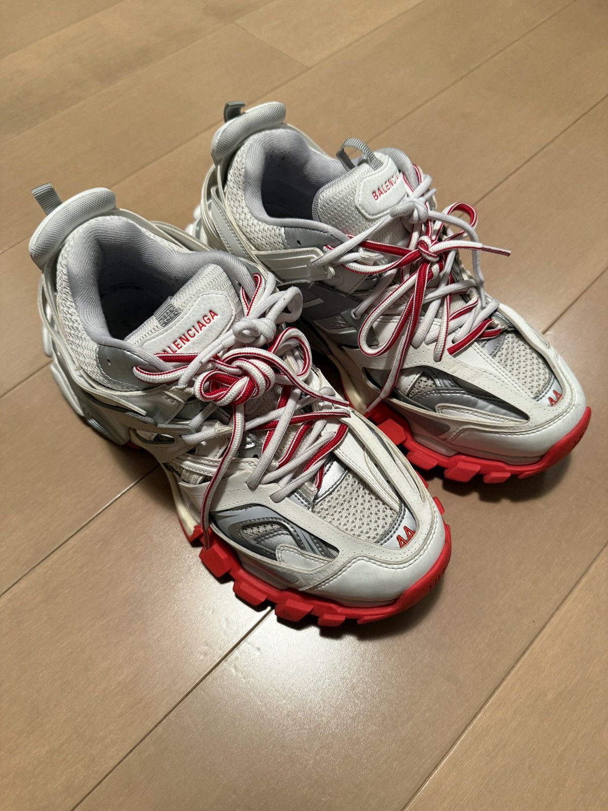 Balenciaga Balenciaga Track 2 Sneakers White Red EU 42 US 9 