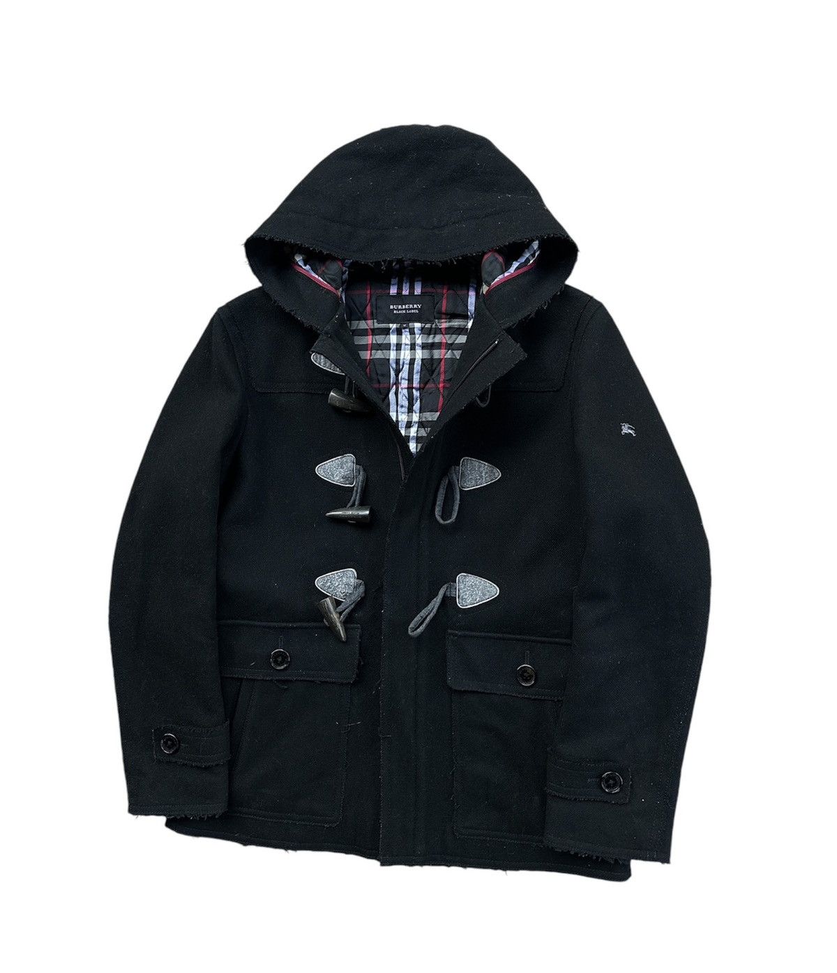 Burberry Burberry Black Label Wool Duffle Jacket Size US M / EU 48-50 / 2 - 2 Thumbnail