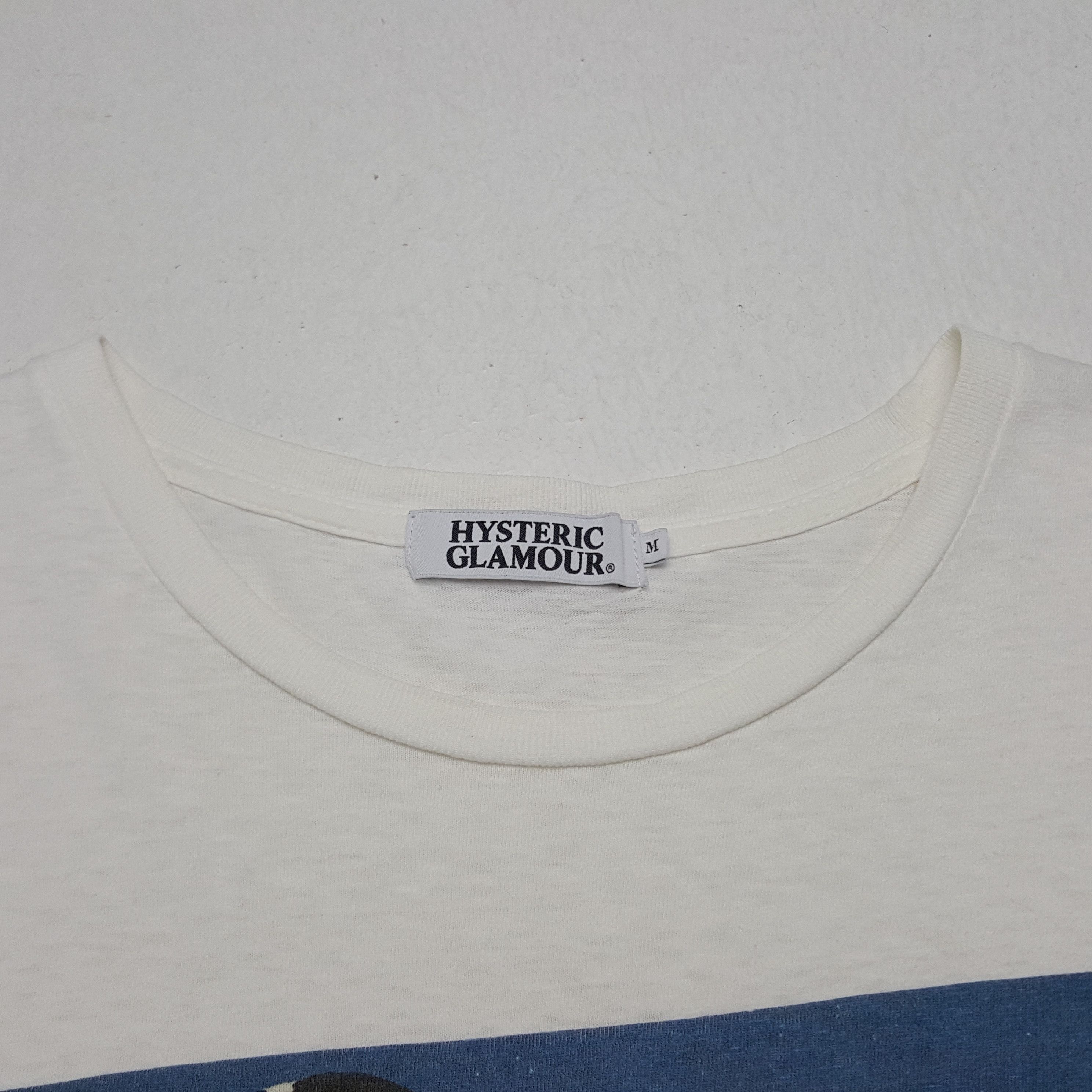 Hysteric Glamour × Japanese Brand × Vintage Vintage Hysteric Glamour Japanese Brand Racing Style Tshirt Size US S / EU 44-46 / 1 - 4 Thumbnail