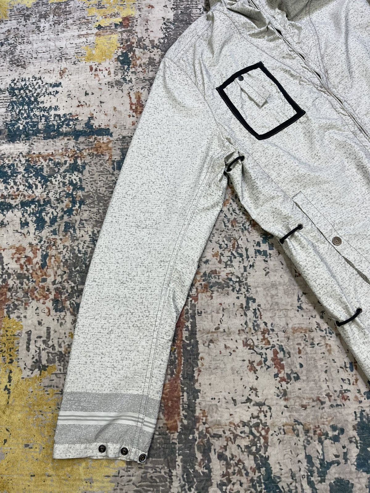Stone Island Stone Island 2009 S/S Archivio Monofilament Hooded Jacket Size US XL / EU 56 / 4 - 7 Thumbnail