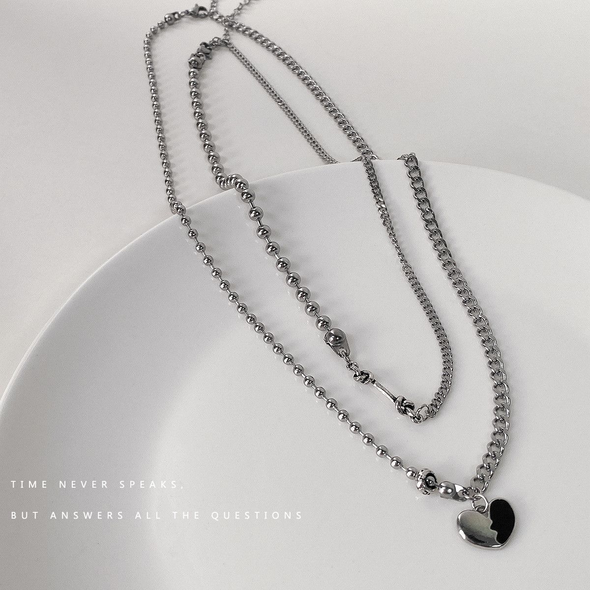 Other Dark STEAL! Y2K Chains Necklace Chain Size ONE SIZE - 1 Thumbnail