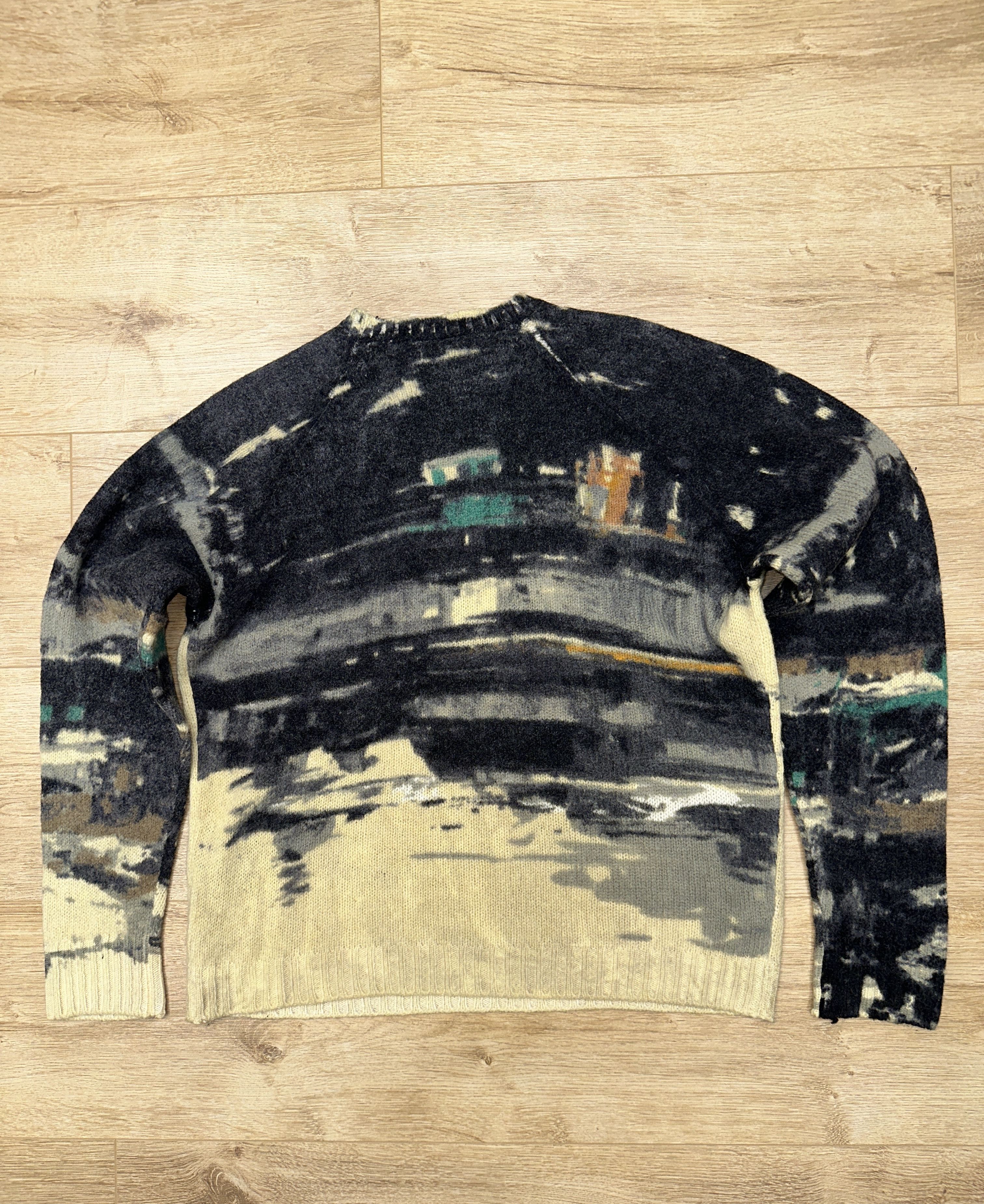 Prada Prada Shetland Village Wool Art Landscape Knit Size 48 Xs S Size US S / EU 44-46 / 1 - 4 Thumbnail