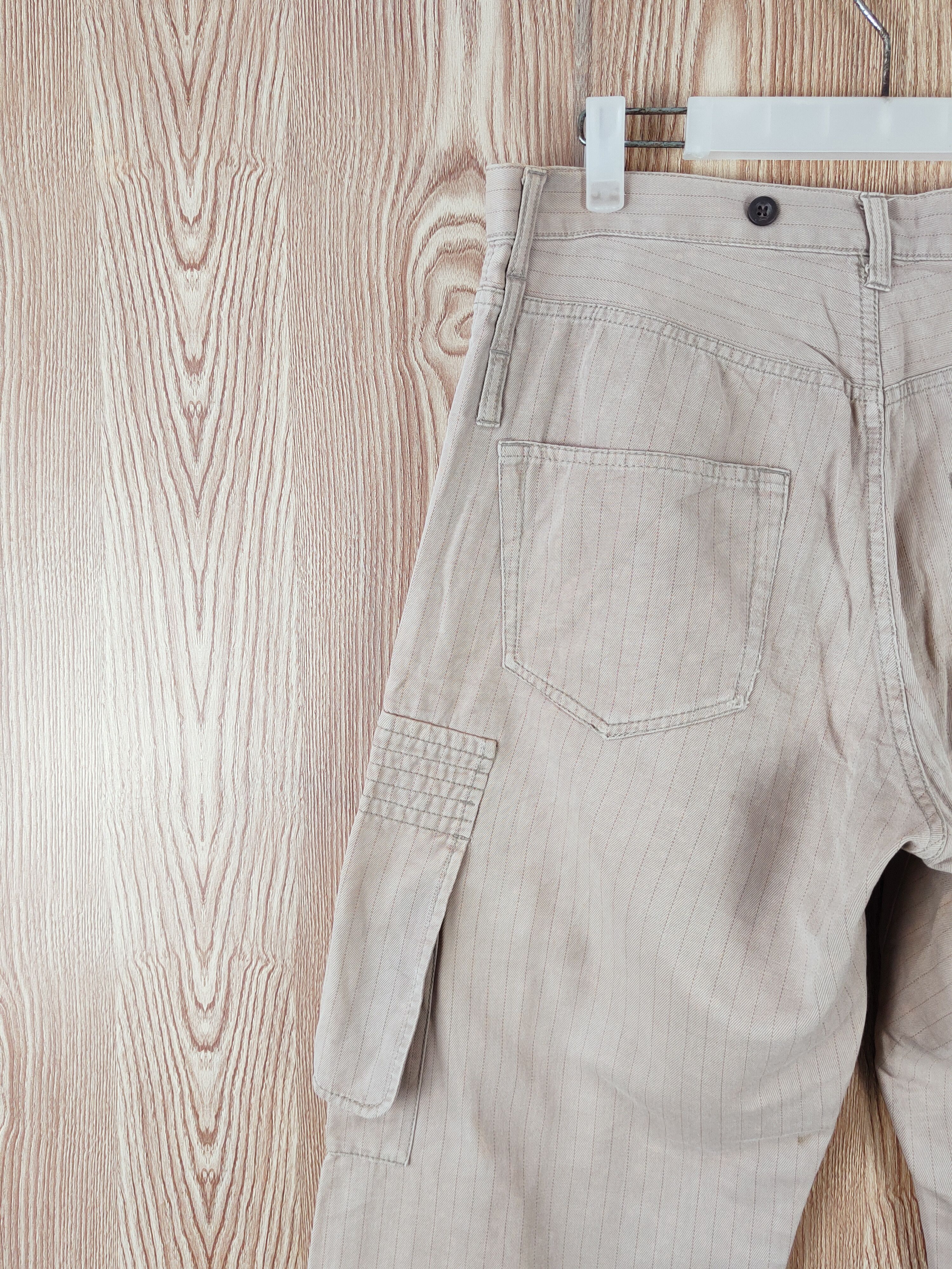 PPFM Beige Multipocket Tactical Cargo Pants #W105