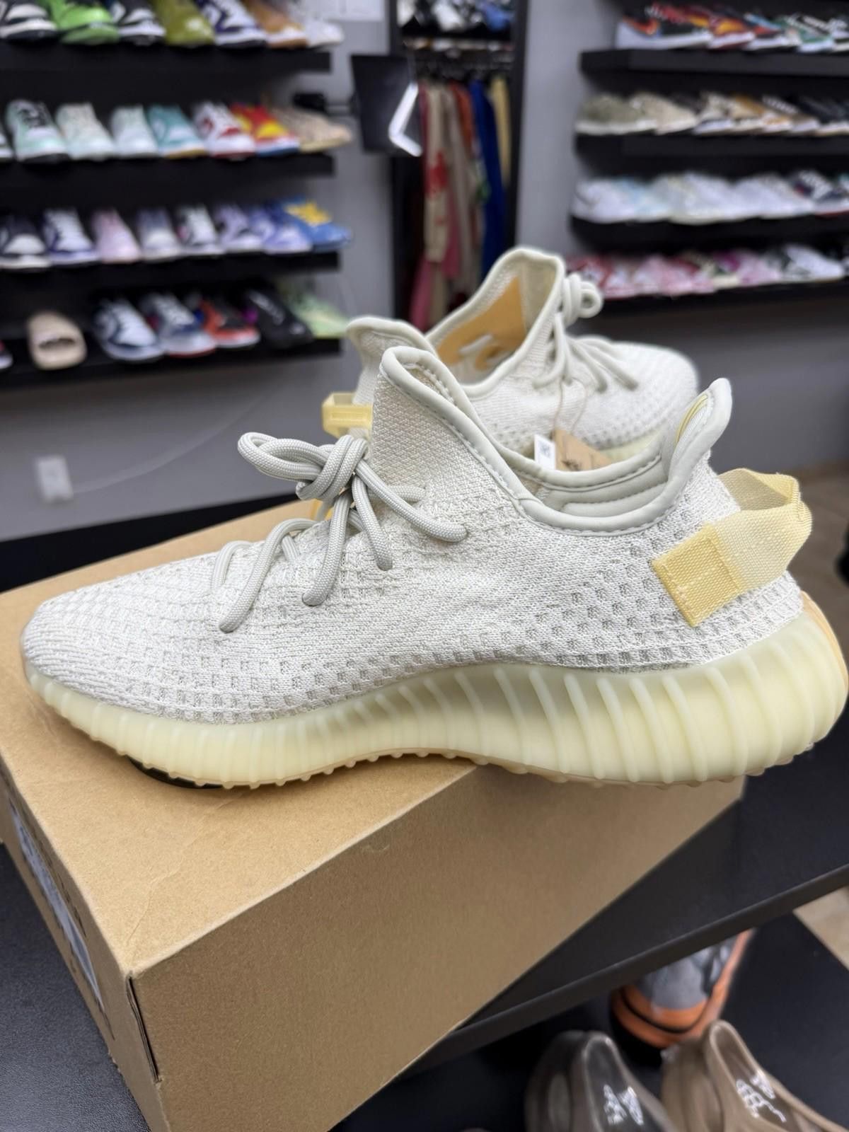 Adidas Adidas Yeezy Boost 350 V2 Sz 10 Light UV Authentic Brand New Size US 10 / EU 43 - 6 Thumbnail