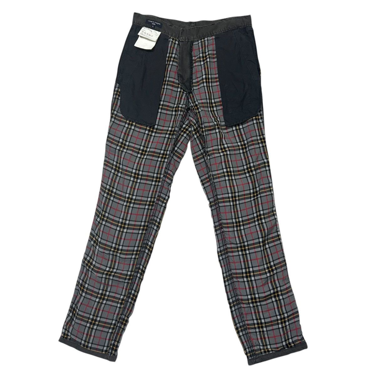 Comme des Garcons Homme 706 00s Comme Des Garcons Homme archive pants men cotton Size US 31 - 3 Thumbnail