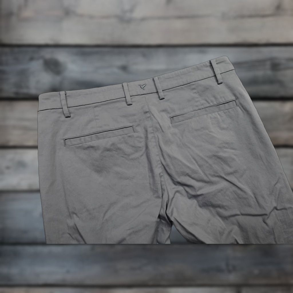 Vintage Birddogs Chino Pants Mens 34x32 Gray Stretch Casual Golf Performance Outdoors Size US 34 / EU 50 - 1 Thumbnail