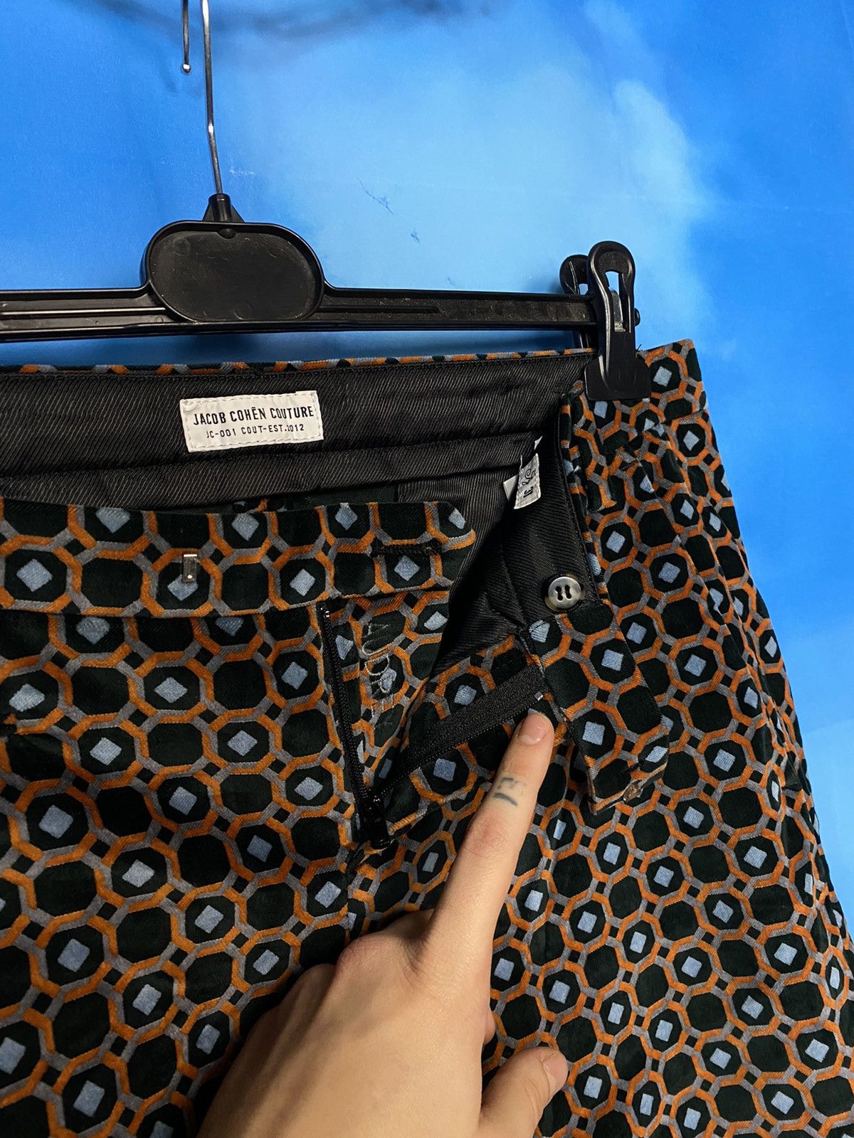 Jacob Cohen 🔥 AW12 Jacob Cohen exclusive velvet pants LE Size US 30 / EU 46 - 6 Thumbnail