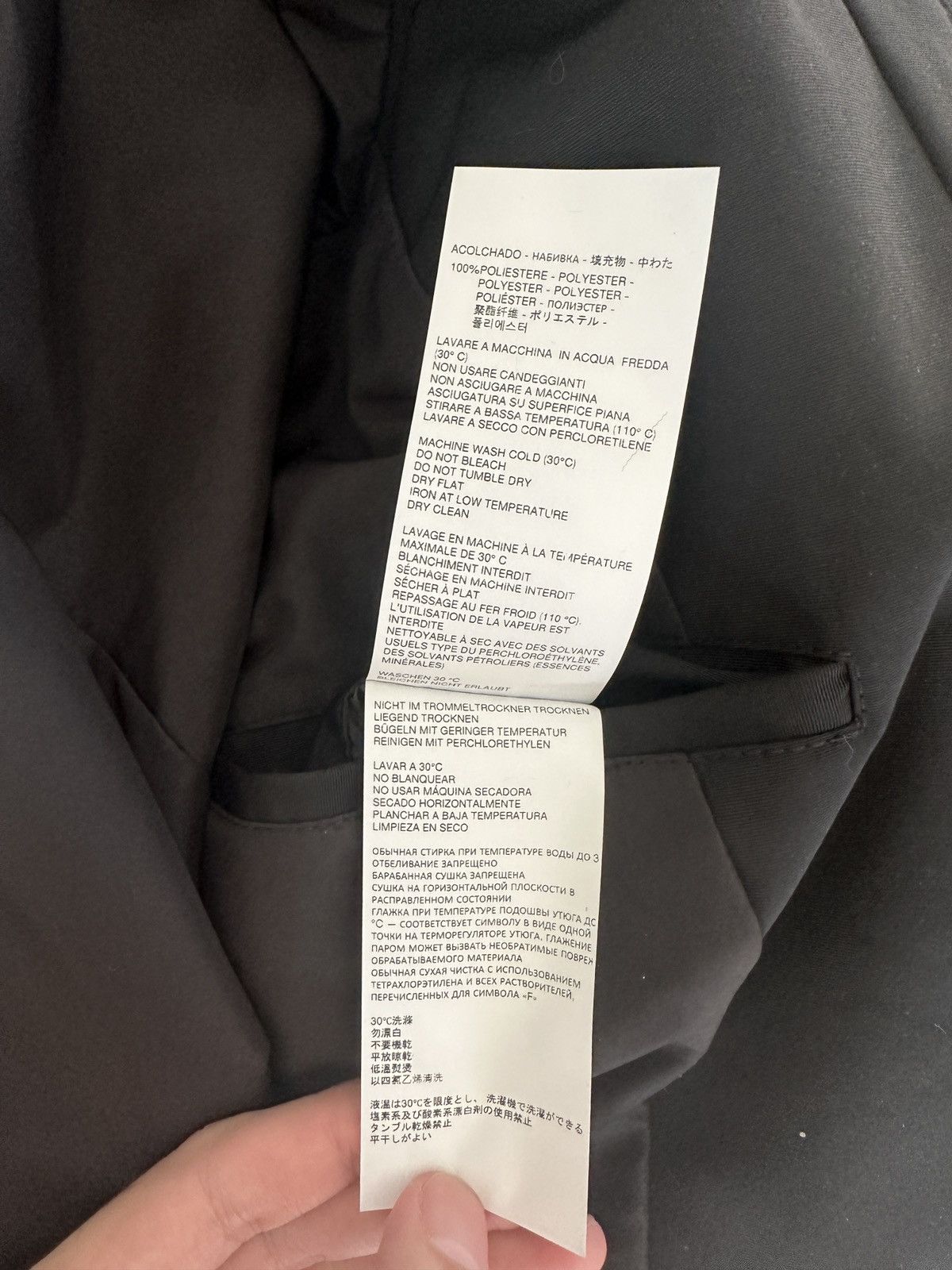 1017 ALYX 9SM Back Logo Bomber Jacket