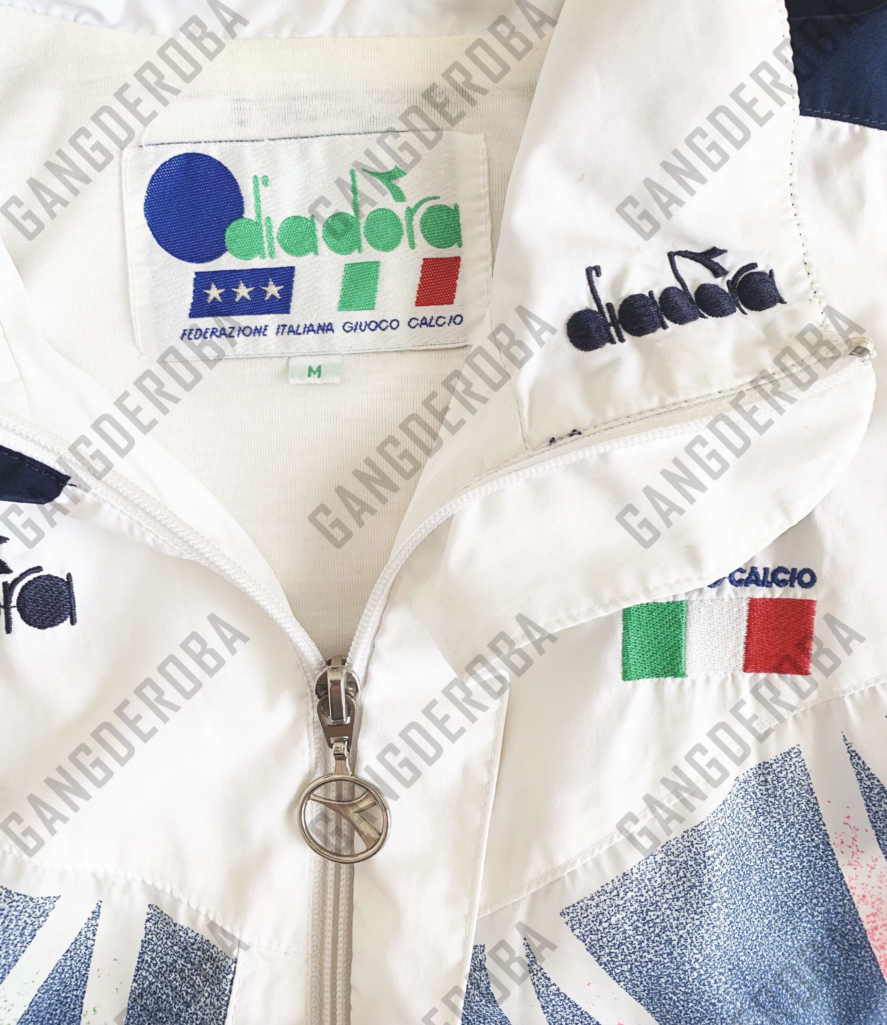 Diadora RARE Vintage 1994 DIADORA ITALY Windbreaker Jacket World Cup Size US M / EU 48-50 / 2 - 8 Thumbnail