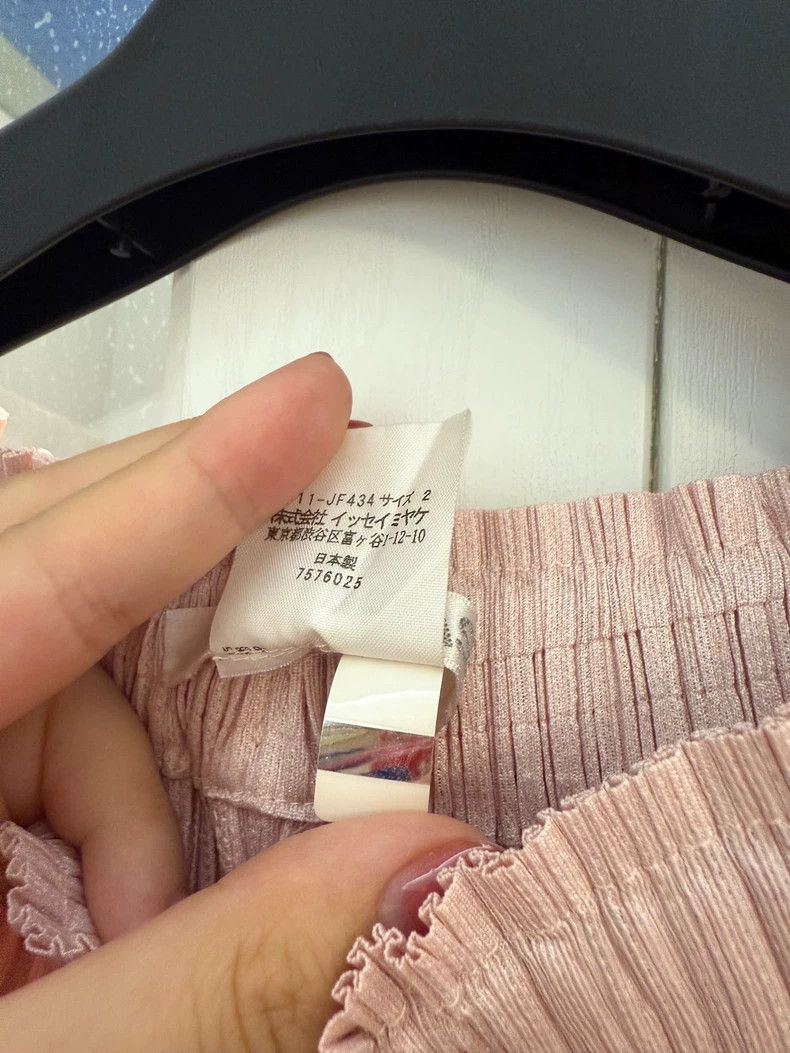 Issey Miyake Issey Miyake size:2 Pink pleated pants Size 42" / US 20 - 3 Thumbnail