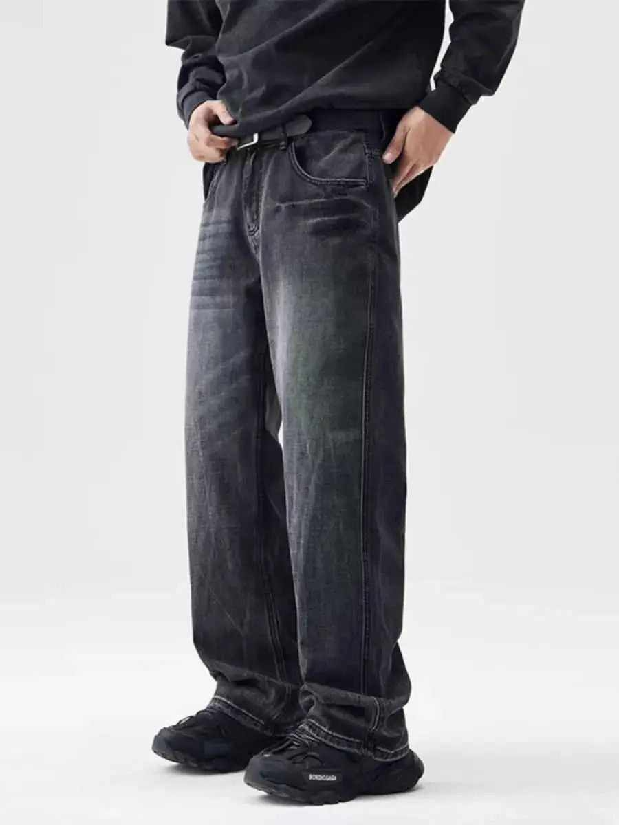 Japanese Brand American High Street Black Relaxed Jeans Size US 30 / EU 46 - 4 Thumbnail
