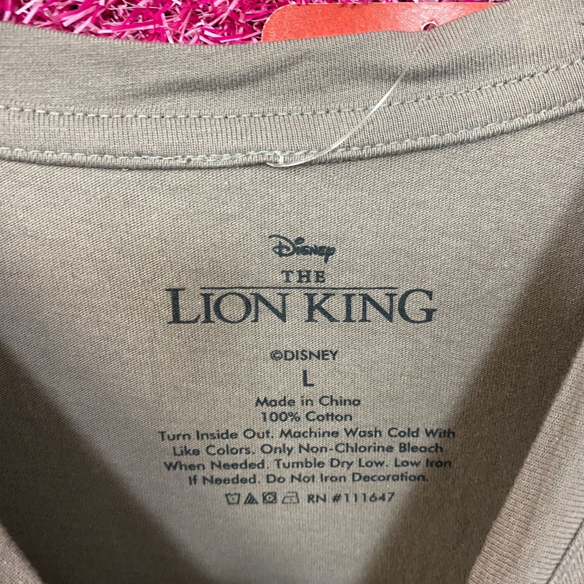 Disney Disney The Lion King Timon , Pumbaa & Simba Animated Movie T Size US L / EU 52-54 / 3 - 4 Thumbnail