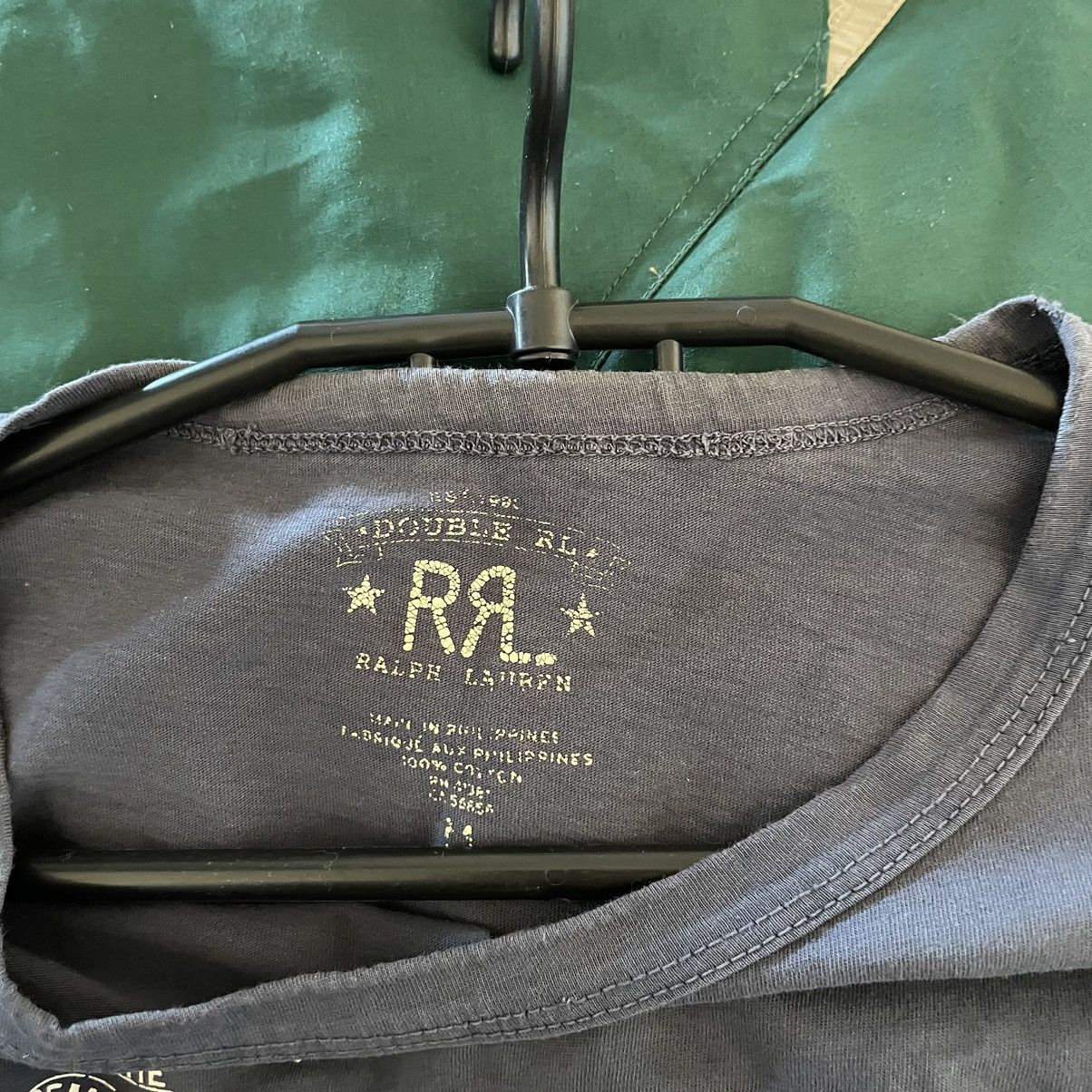 RRL Ralph Lauren × Ralph Lauren × Vintage RRL POLO Ralph Lauren Double RL big logo tee shirt usa eagle Size US M / EU 48-50 / 2 - 3 Thumbnail