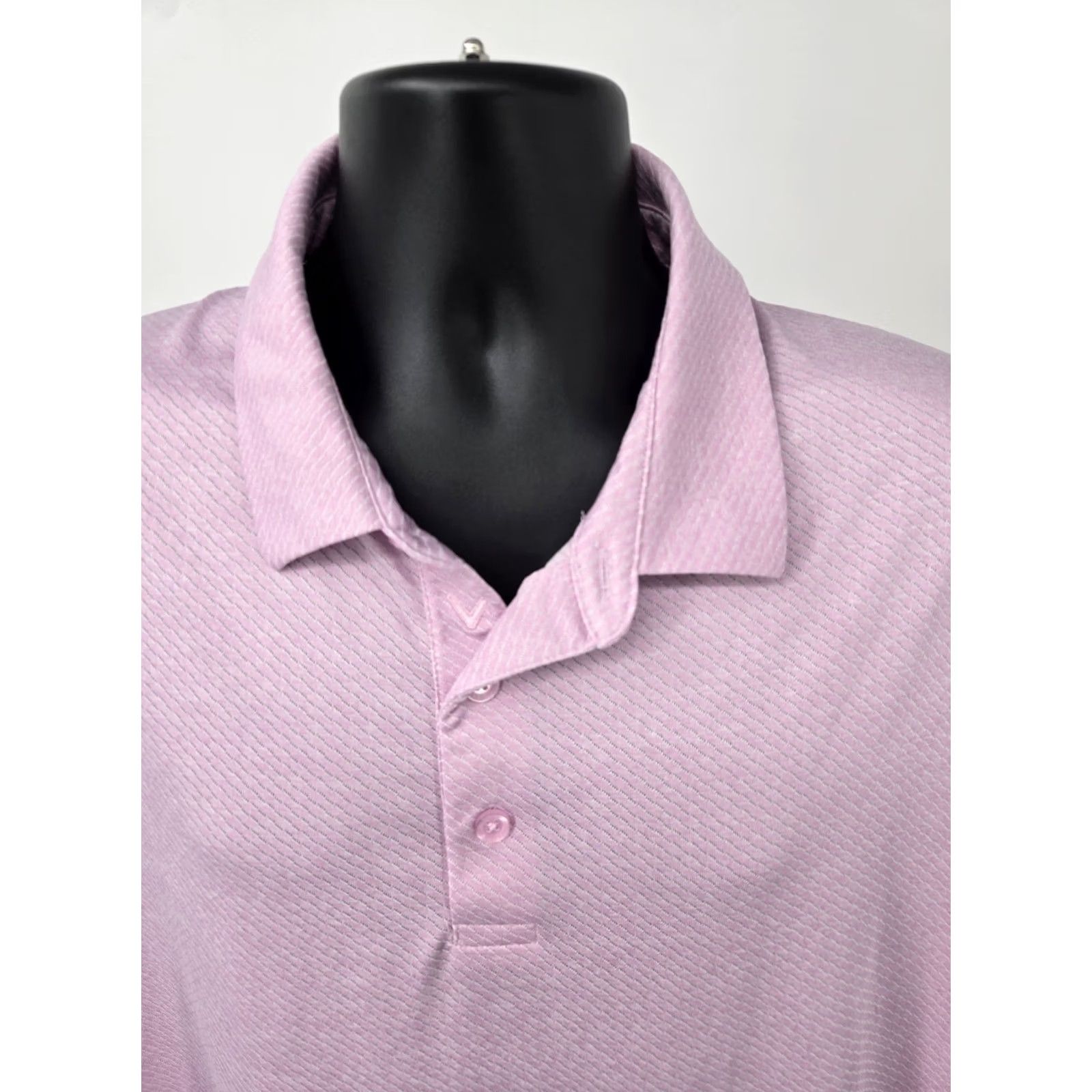 Callaway Callaway Polo Shirt 2XL Pink Stripe Casual Golf Lightweight Opti-Dri Men XXL Polo Shirts Pink Stripe 2XL Callaway Short Sleeve Vintage? Size US XXL / EU 58 / 5 - 4 Thumbnail