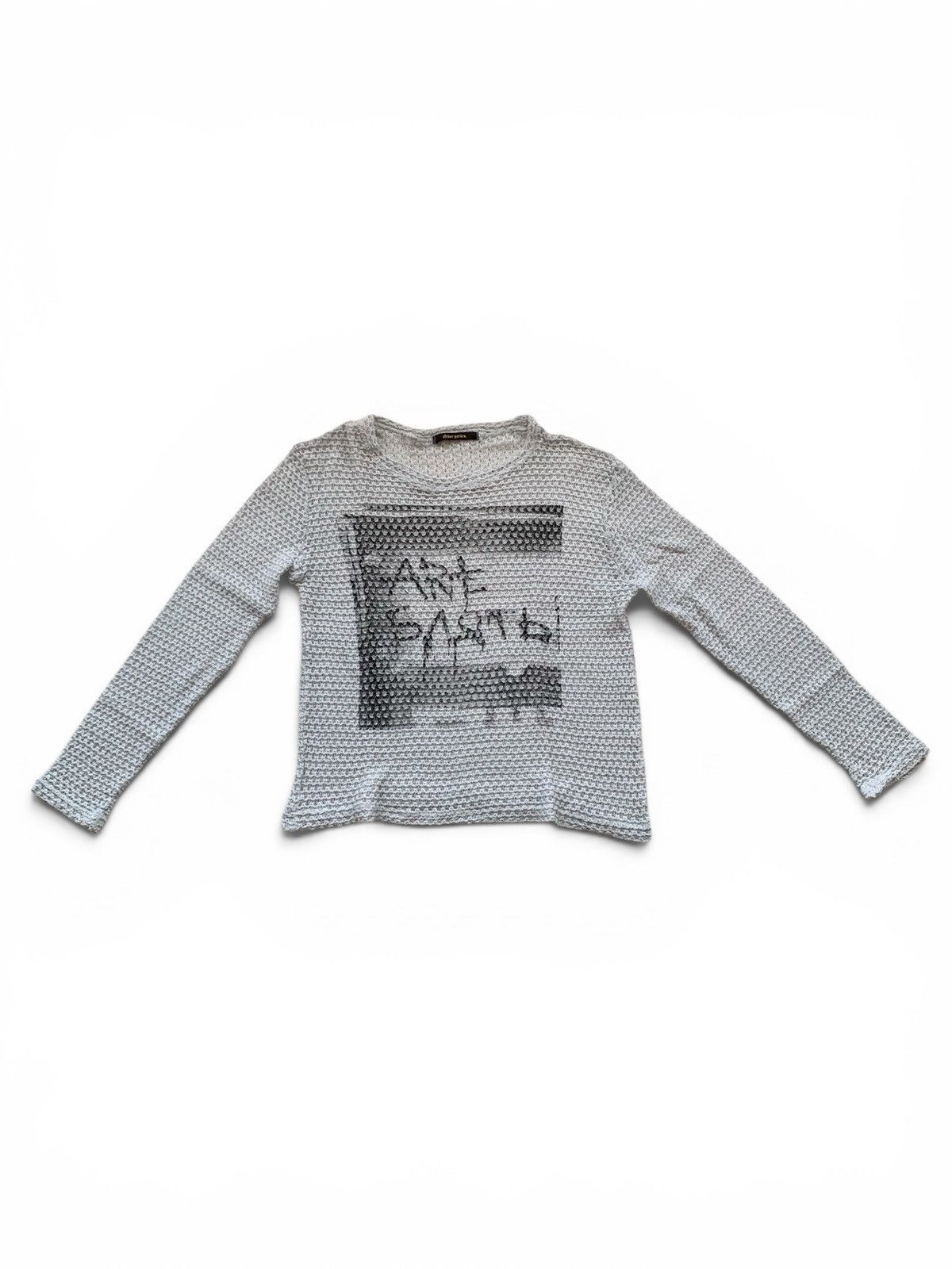 Japanese Brand 2000s japanese archive cleber garden y2k mesh longsleeve tee Size US S / EU 44-46 / 1 - 1 Thumbnail