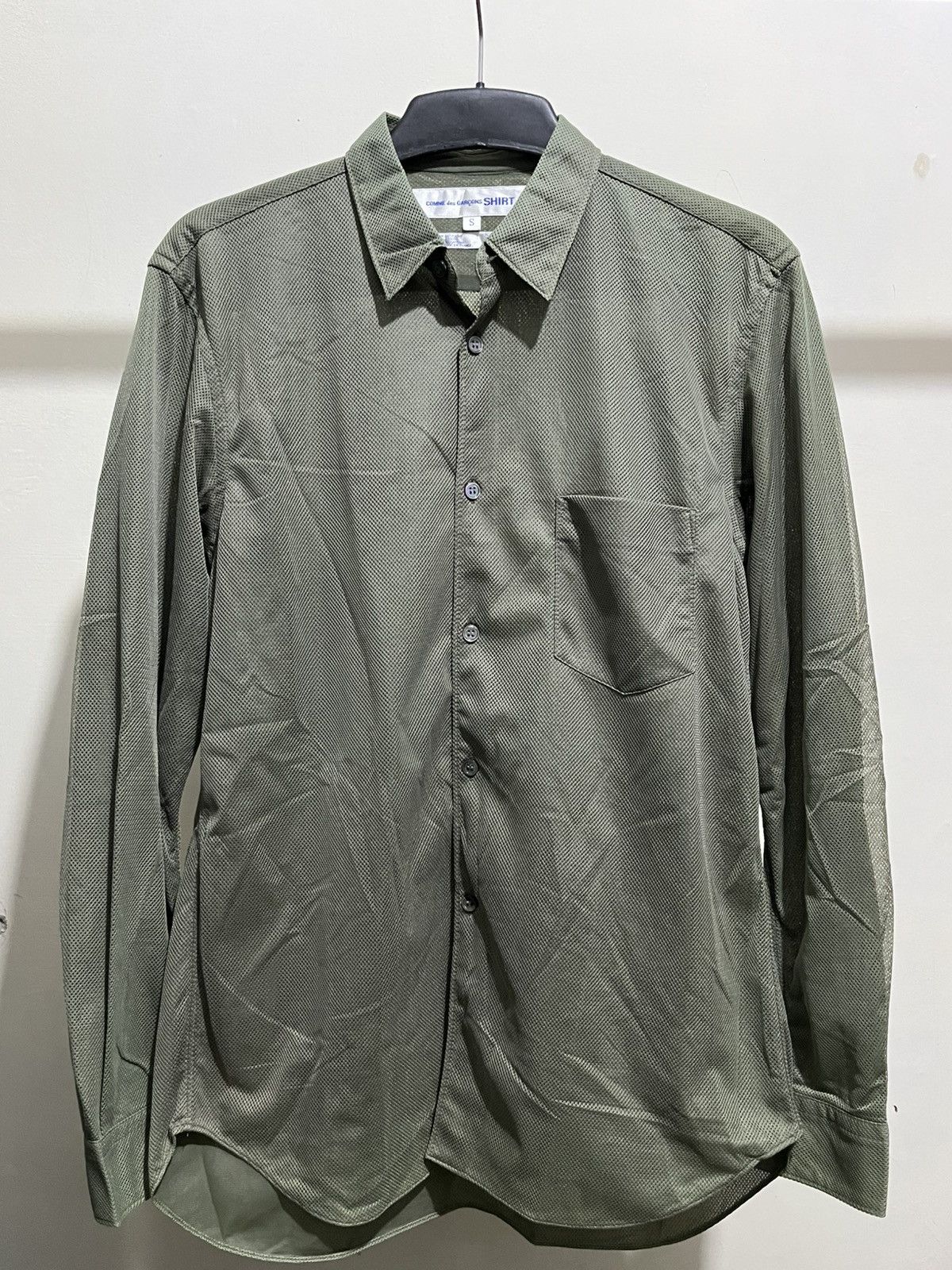 Comme des Garcons Comme des Garcons Shirt net fabric Size US S / EU 44-46 / 1 - 1 Thumbnail