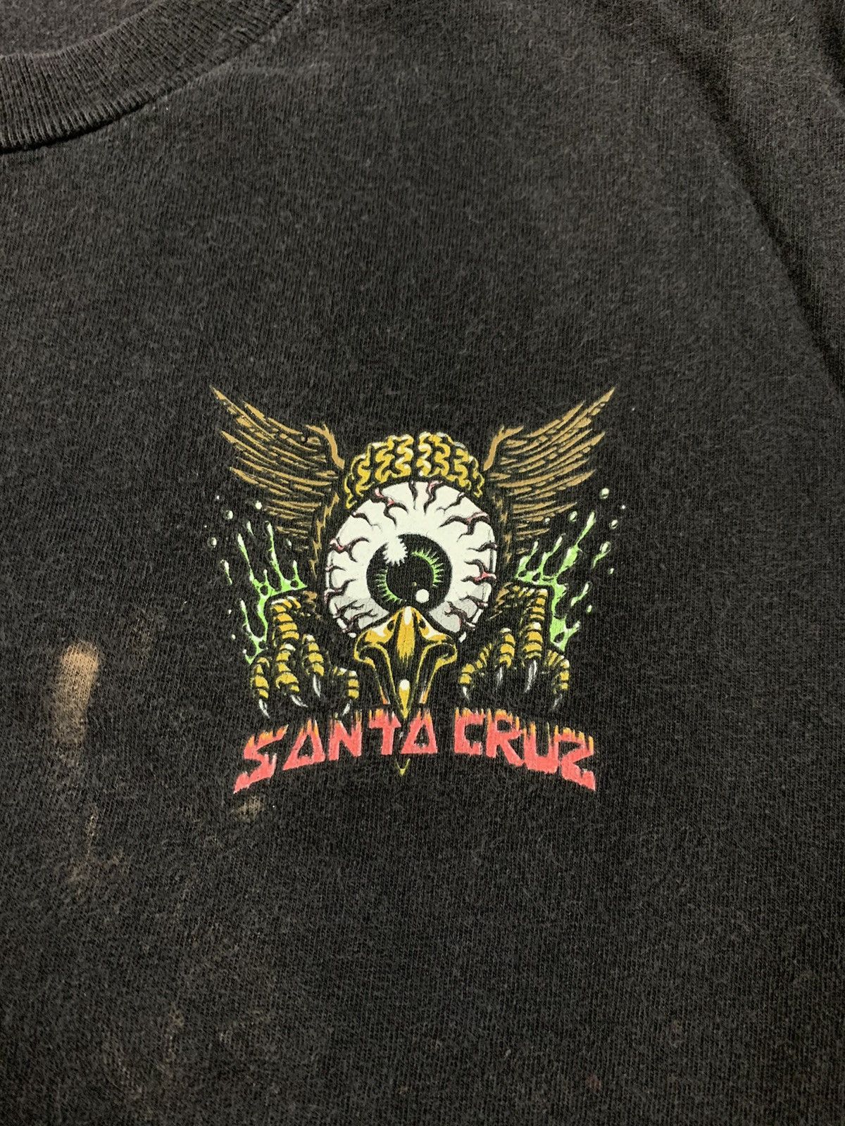 Santa Cruz Skateboards VINTAGE SANTA CRUZ SKATE BOARDS BACK HIT VERY RARE Size US M / EU 48-50 / 2 - 5 Thumbnail