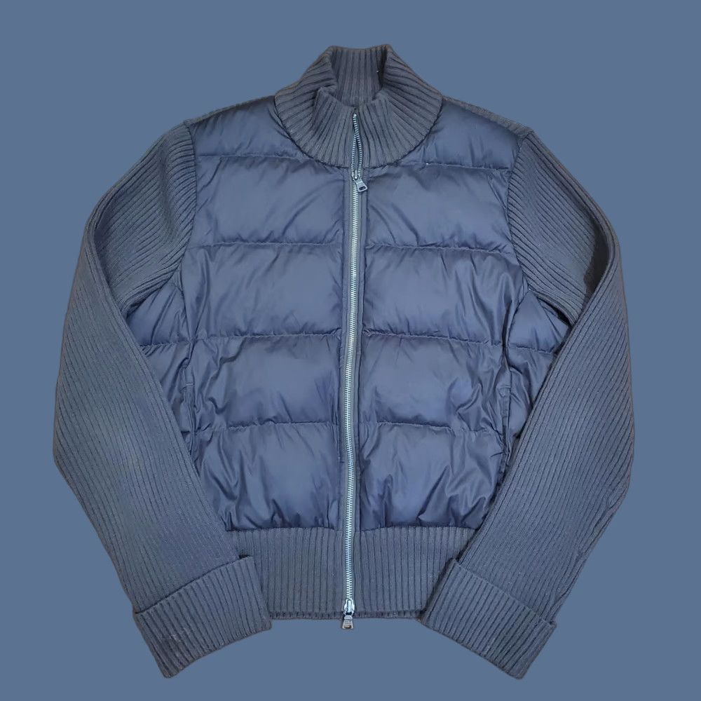 Polo Ralph Lauren Ralph Lauren Polo Jeans Co Jacket Women XL Brown Knit Down Puffer Sweater Hybrid Size XL / US 12-14 / IT 48-50 - 1 Thumbnail