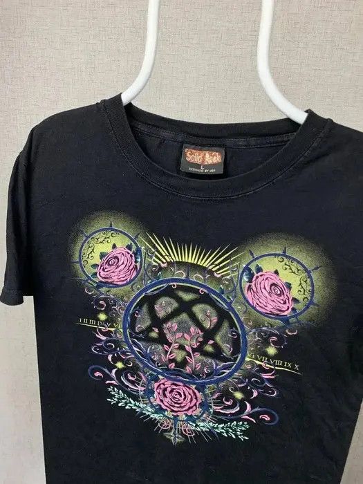 Band Tees Solid rock T-shirt by USA anarchists size L color black Size US L / EU 52-54 / 3 - 2 Thumbnail
