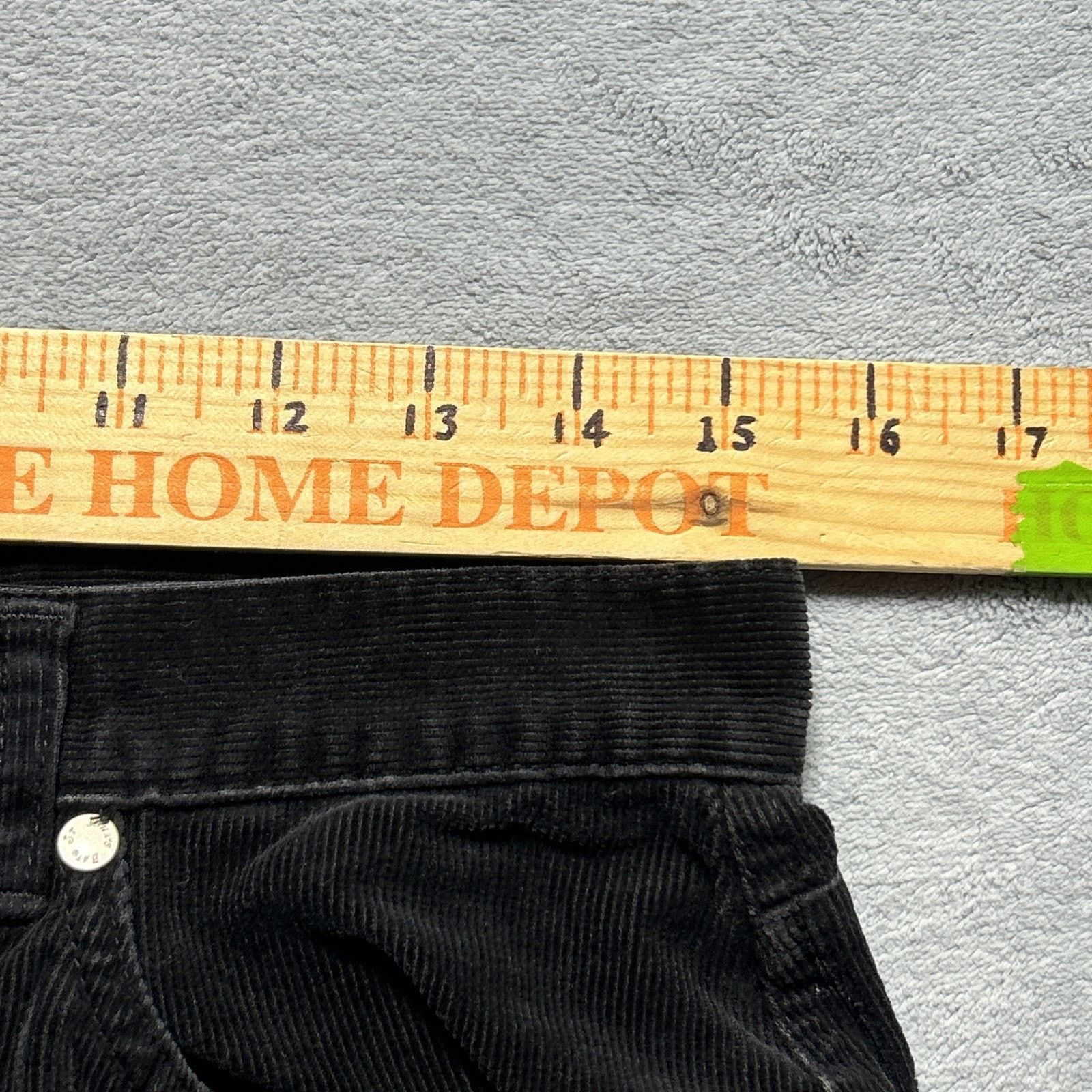 St. Johns Bay Y2k 2000s Beyond Baggy Corduroy Pant Women 10 31x27 Raw Wide Size 32" / US 10 / IT 46 - 9 Thumbnail