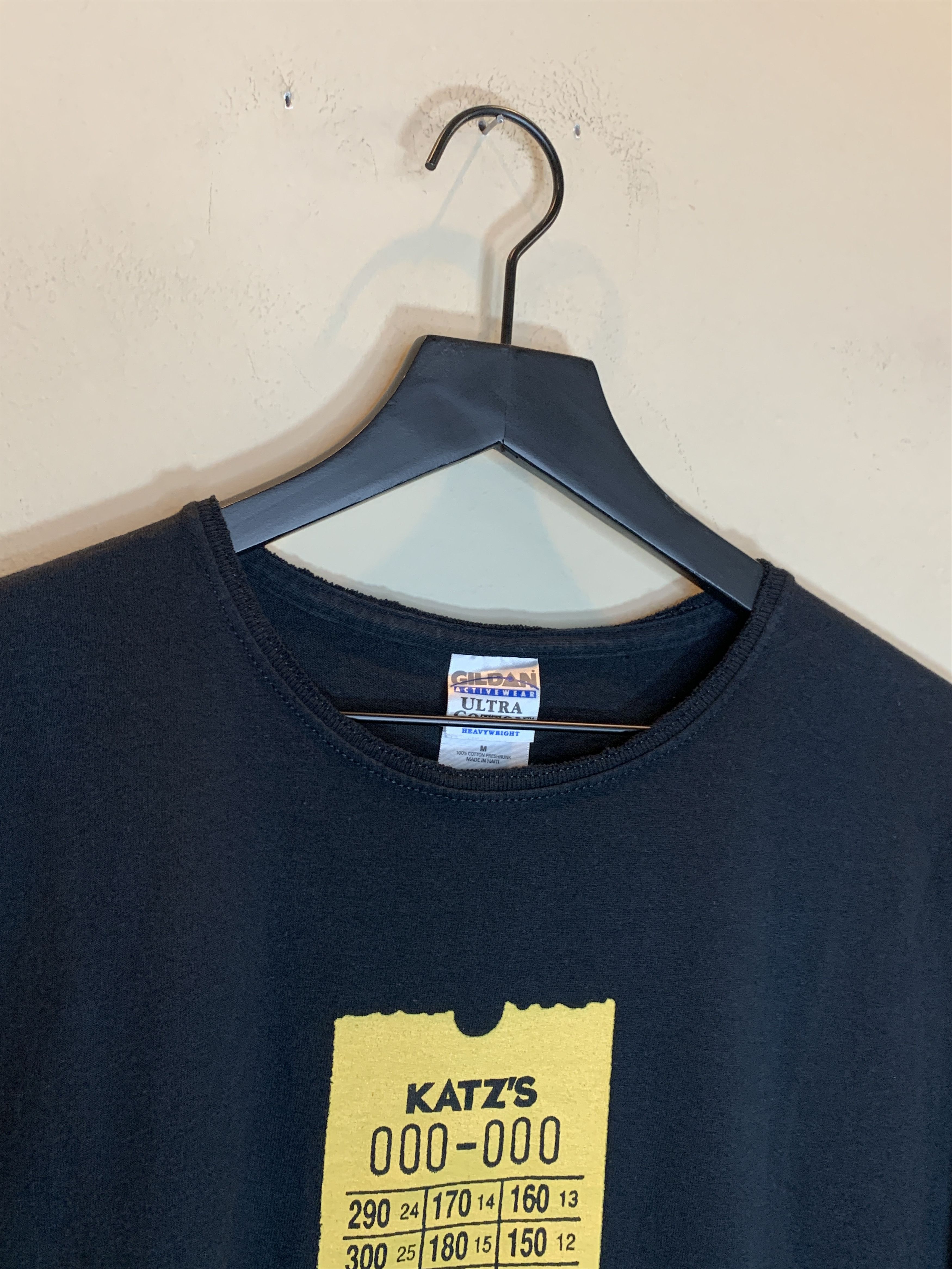 Vintage RARE Vintage 90s Katz’s Deli Art NYC Brisket Pastrami Shirt Size US M / EU 48-50 / 2 - 5 Thumbnail