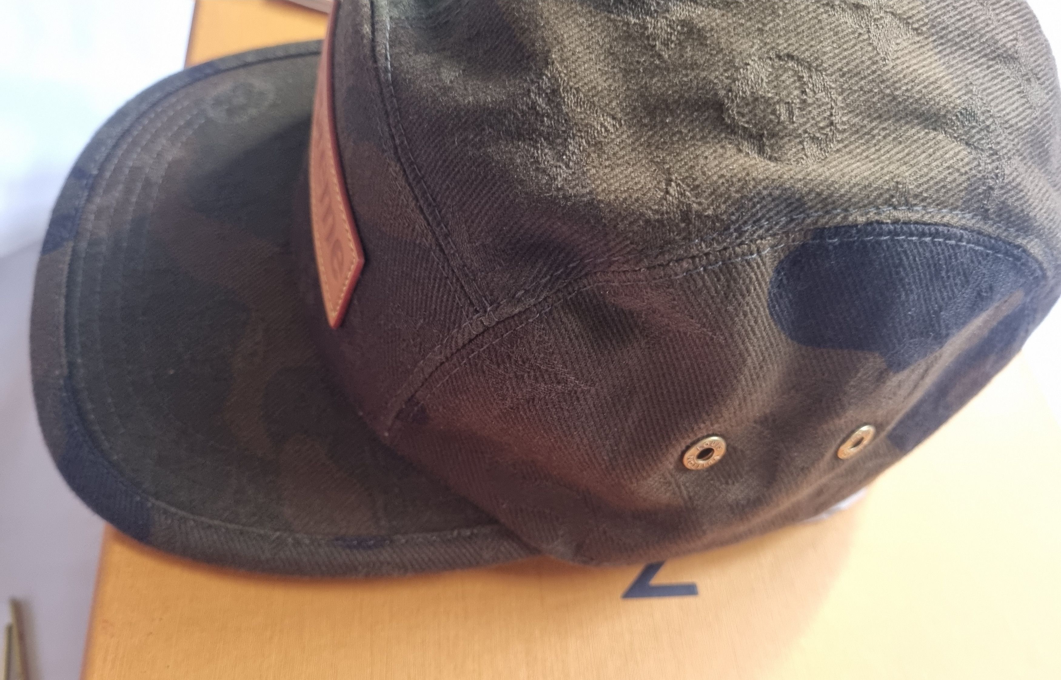 Louis Vuitton × Supreme Louis Vuitton Supreme Camouflage Monogram Camp Cap Size ONE SIZE - 3 Thumbnail