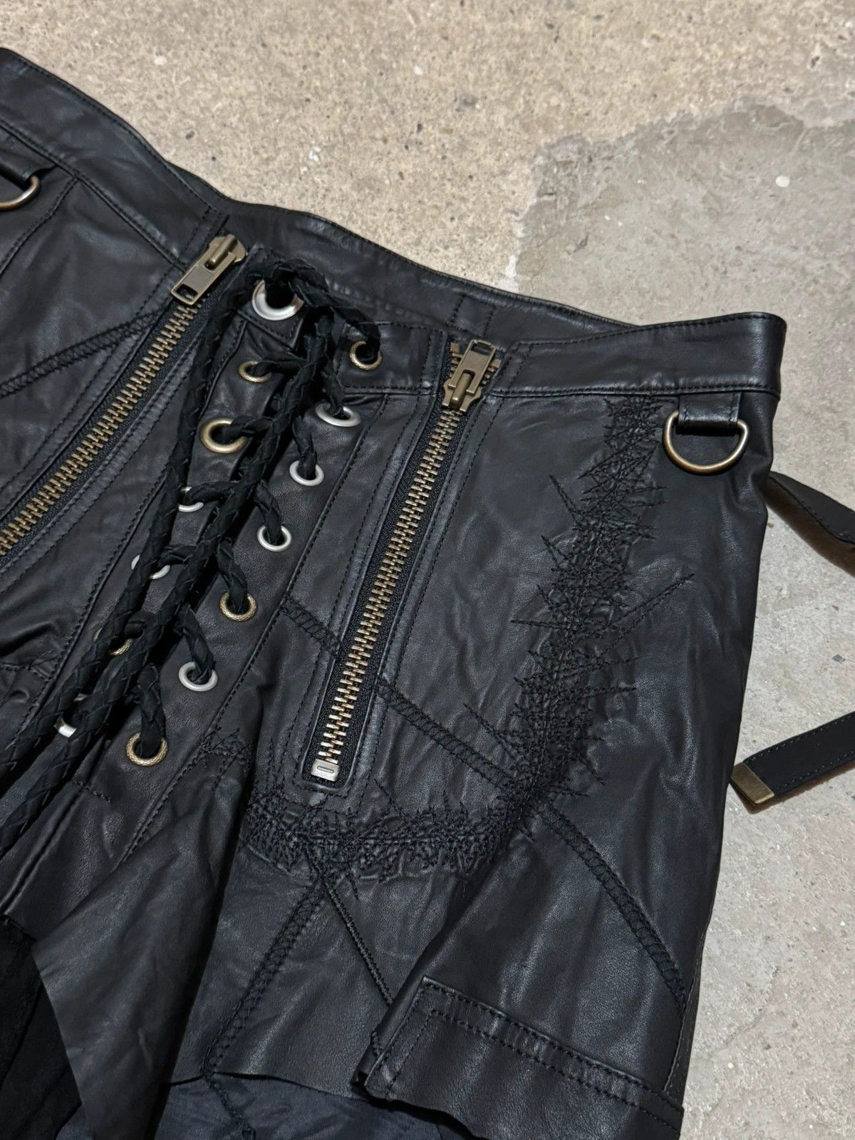 If Six Was Nine If six was nine i6w9 mud leather skirt Size 28" / US 6 / IT 42 - 11 Thumbnail