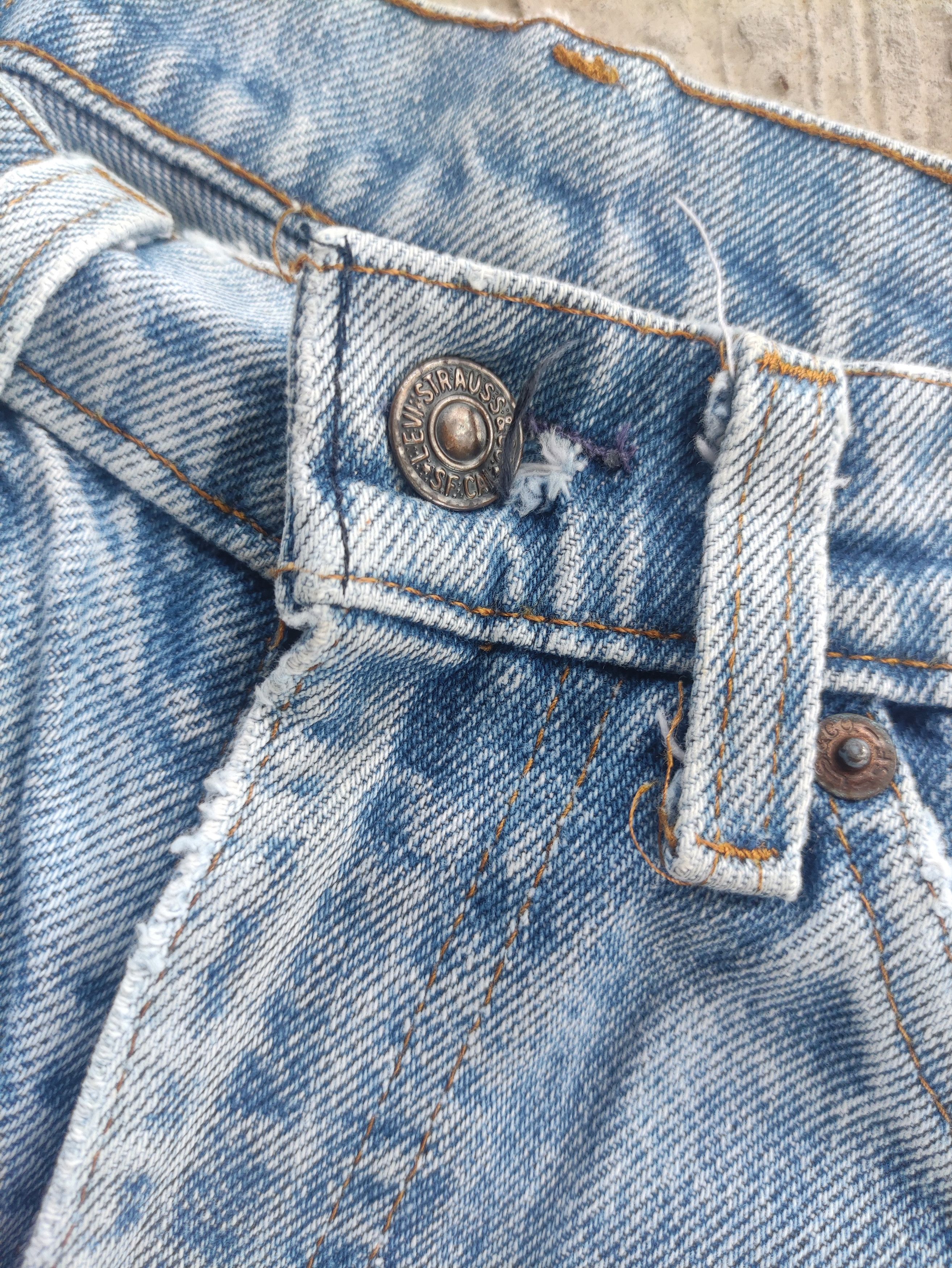 Levi's Vintage Levis Flare Jean Distressed Faded Denim Pants Size US 30 / EU 46 - 5 Thumbnail