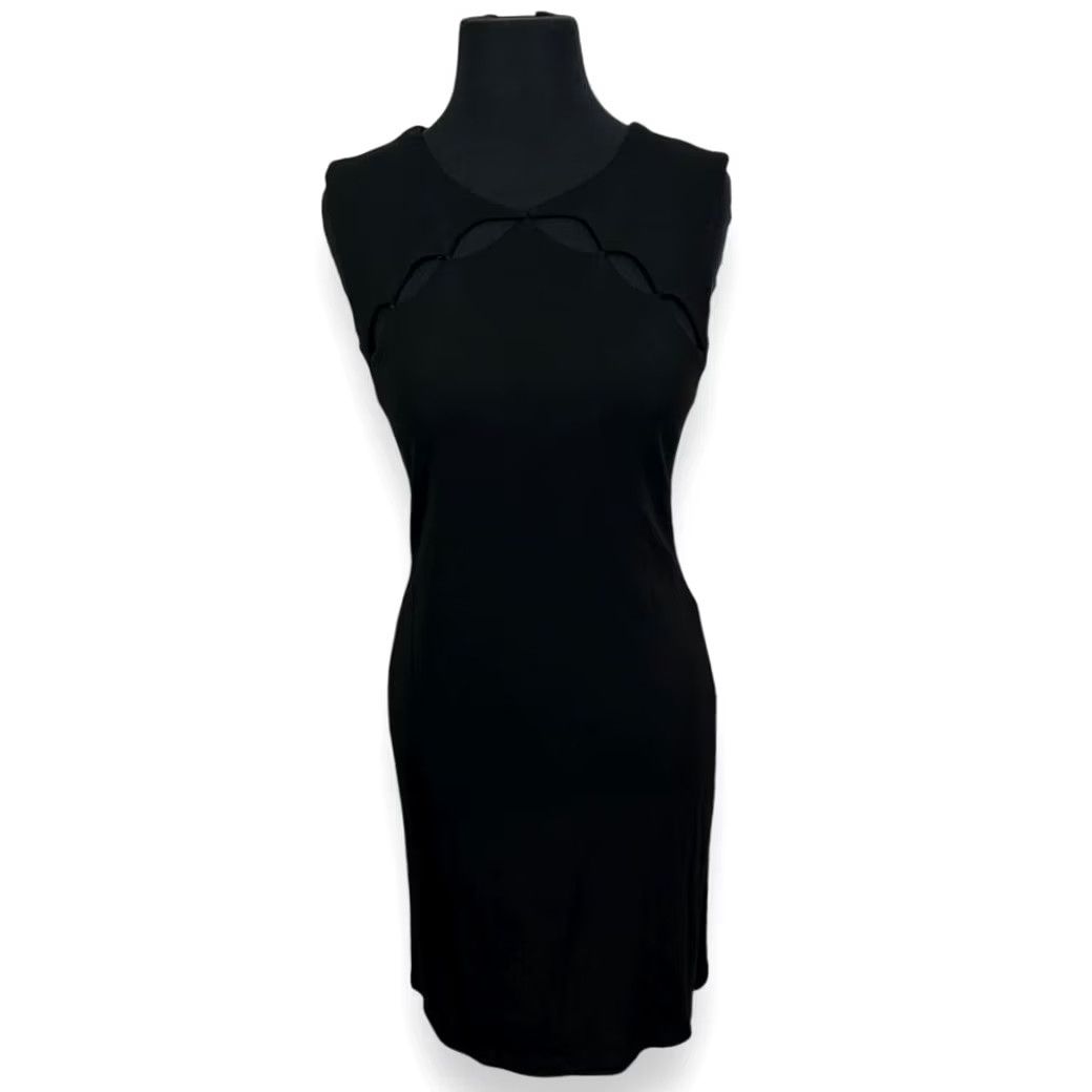 Ralph Lauren VINTAGE Lauren Ralph Lauren Elegant Black Sleeveless Cocktail Dress Womens Small Size S / US 4 / IT 40 - 2 Thumbnail
