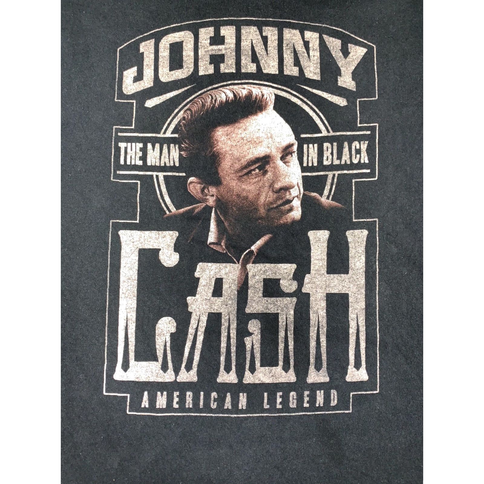 Vintage VINTAGE Johnny Cash The Man In Black Graphic T Shirt Men L Black Crew Neck Short Sleeve Rock Music #2937 Size US L / EU 52-54 / 3 - 2 Thumbnail