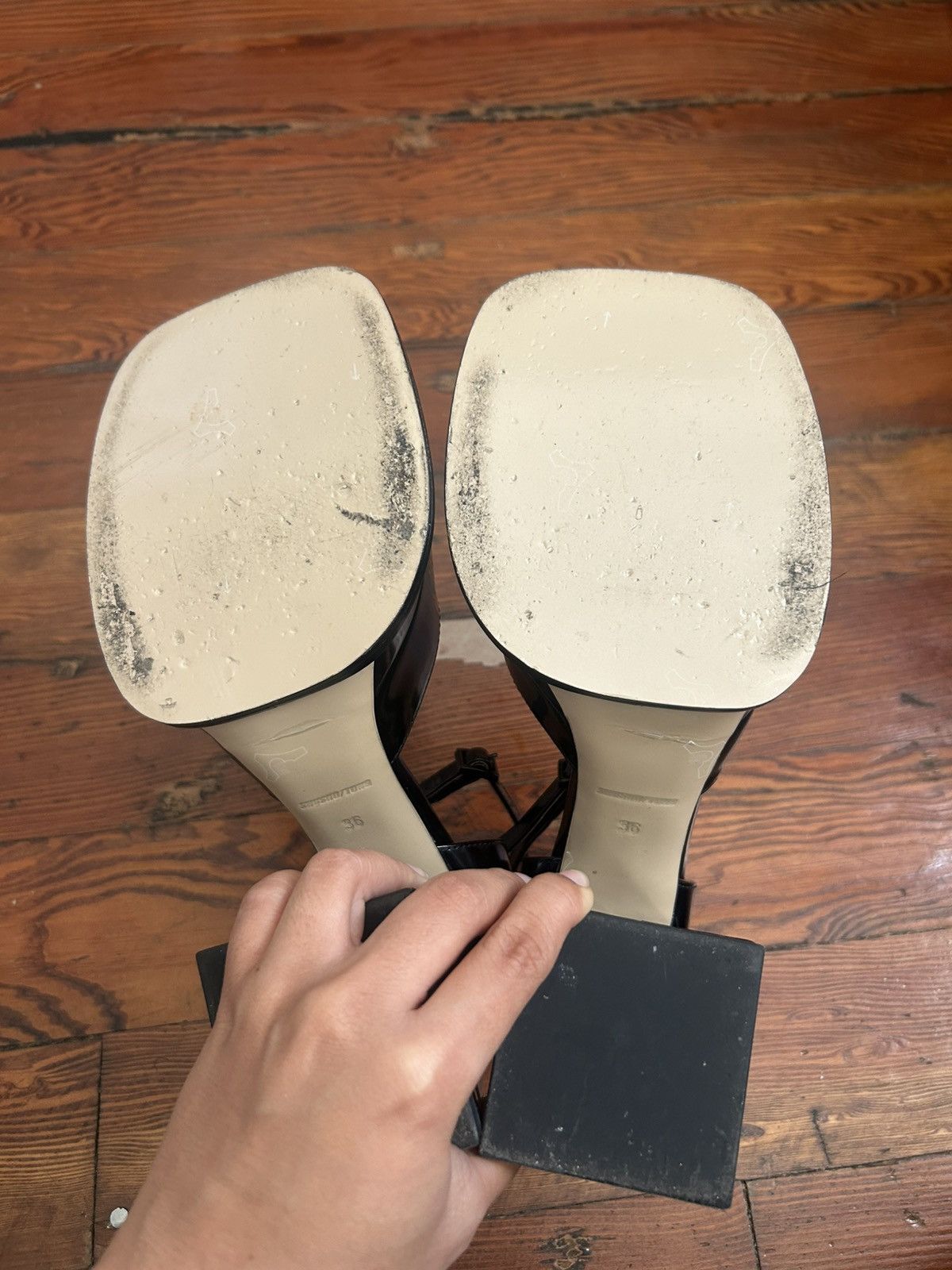 Shushu/Tong Shushu tong black round toe strap heel EU 36 Size US 6 / IT 36 - 5 Thumbnail