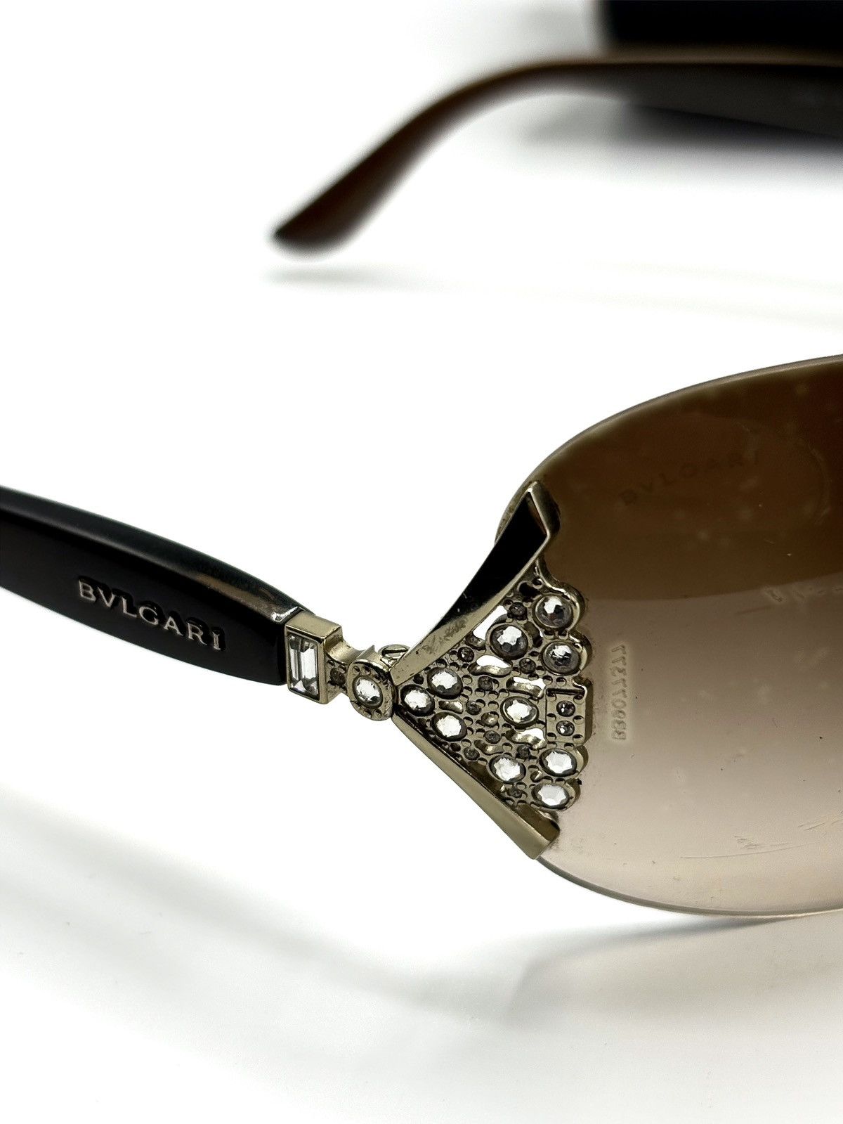 Bvlgari Bvlgari Roma Shield Sunglasses Size ONE SIZE - 8 Thumbnail