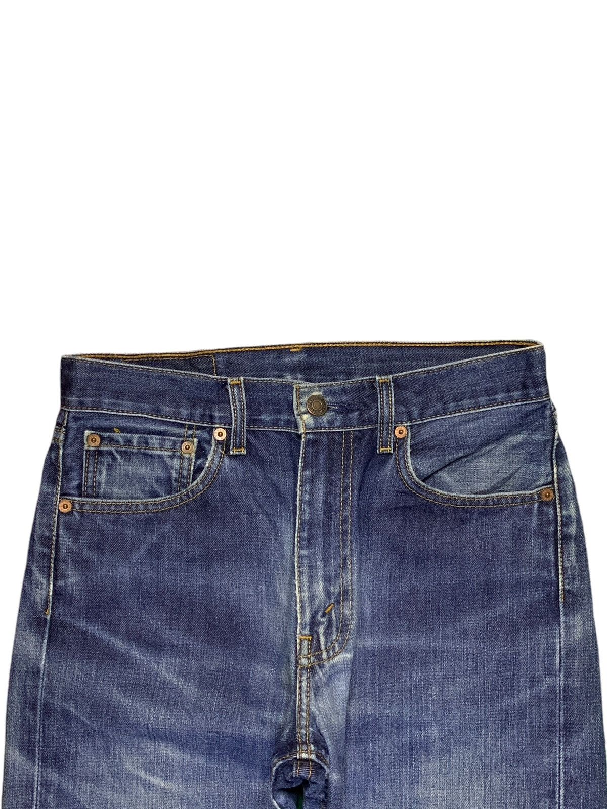 Levi's Vintage 90s Levis 505 Faded Wash Distressed Jeans Size US 29 - 4 Thumbnail