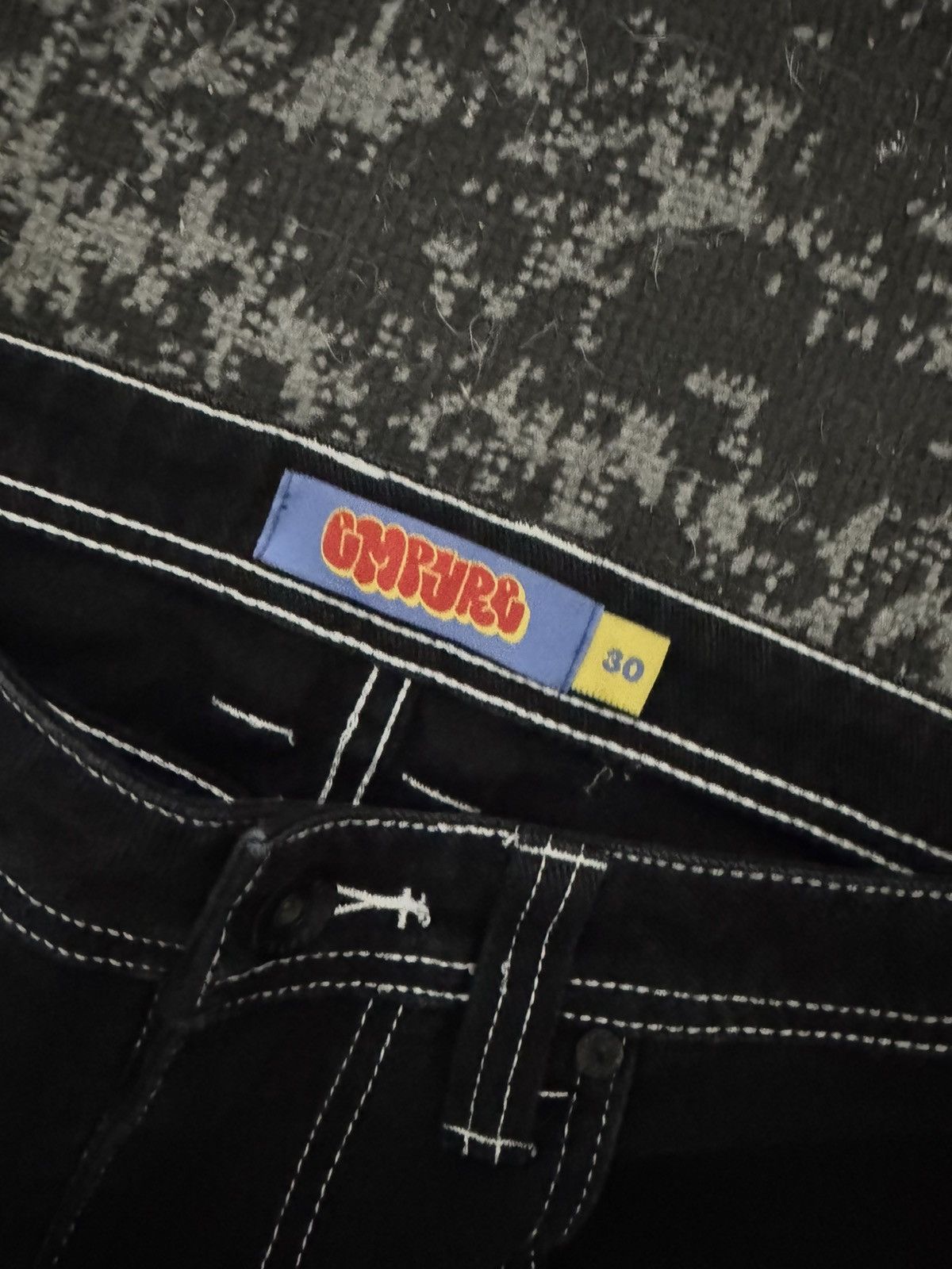 Empyre Black Baggy Jeans Size US 30 / EU 46 - 4 Thumbnail